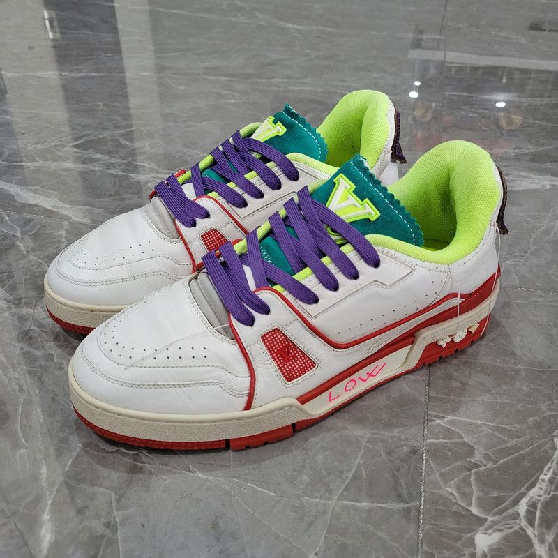 Louis Vuitton Louis Vuitton Upcycling Trainer Leather Low Top Sneakers 0079 Size US 8.5 / EU 41-42 - 1 Thumbnail