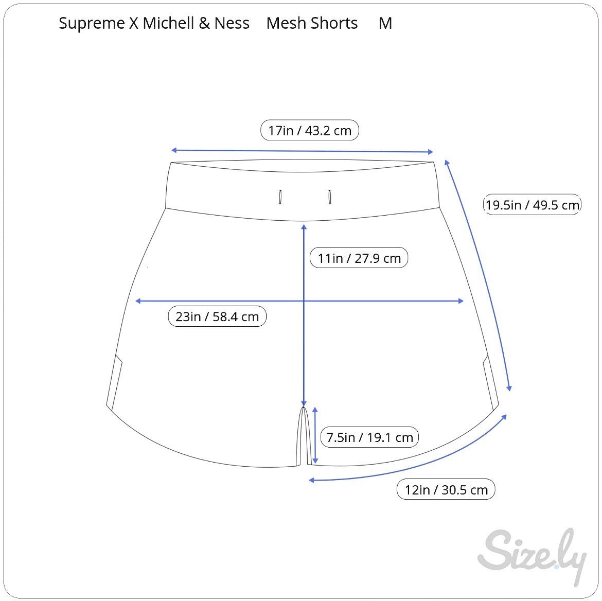 Mitchell & Ness × Supreme Supreme X Mitchell & Ness Black Mesh Basketball Shorts Sz M Size US 32 / EU 48 - 9 Thumbnail