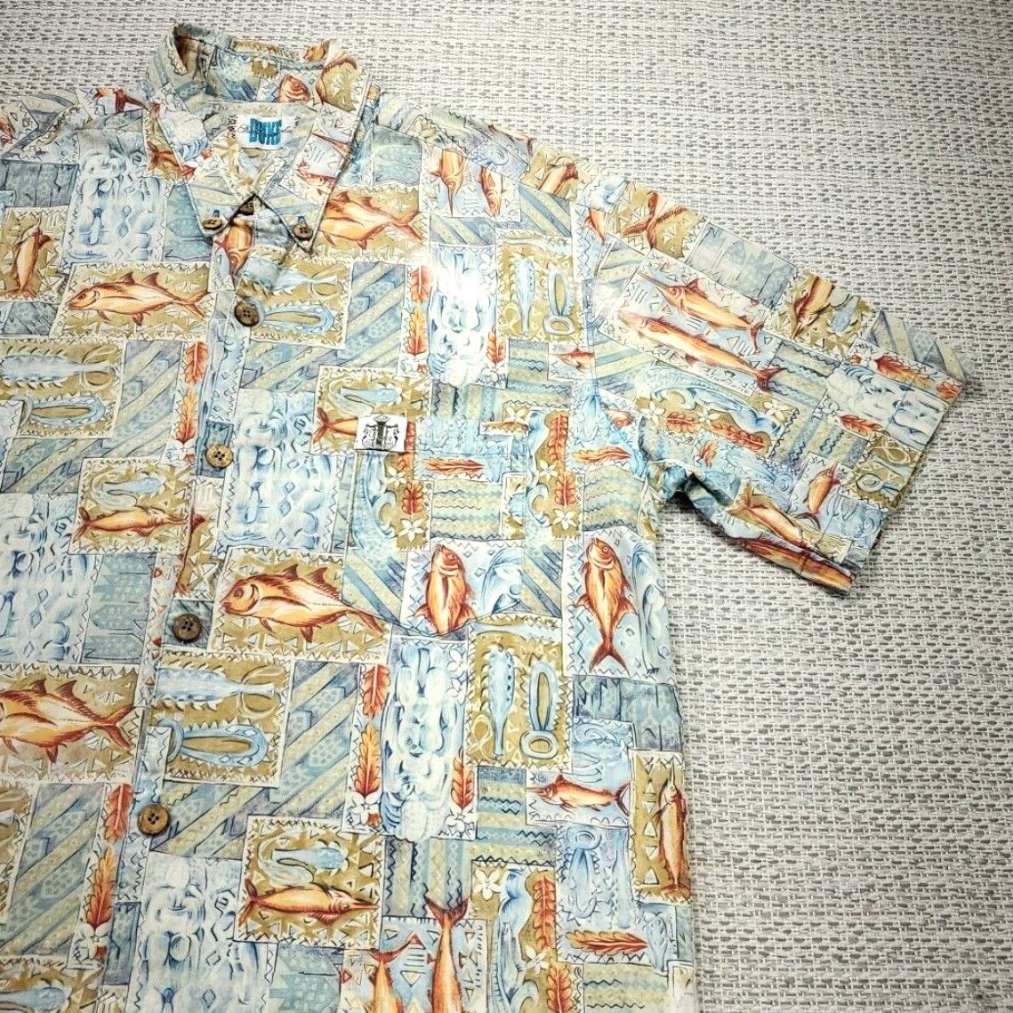 Vintage VINTAGE Duke Kahanamoku Hawaiian Shirt Mens XL Swordfish Surf USA Kahala Size US XL / EU 56 / 4 - 2 Thumbnail