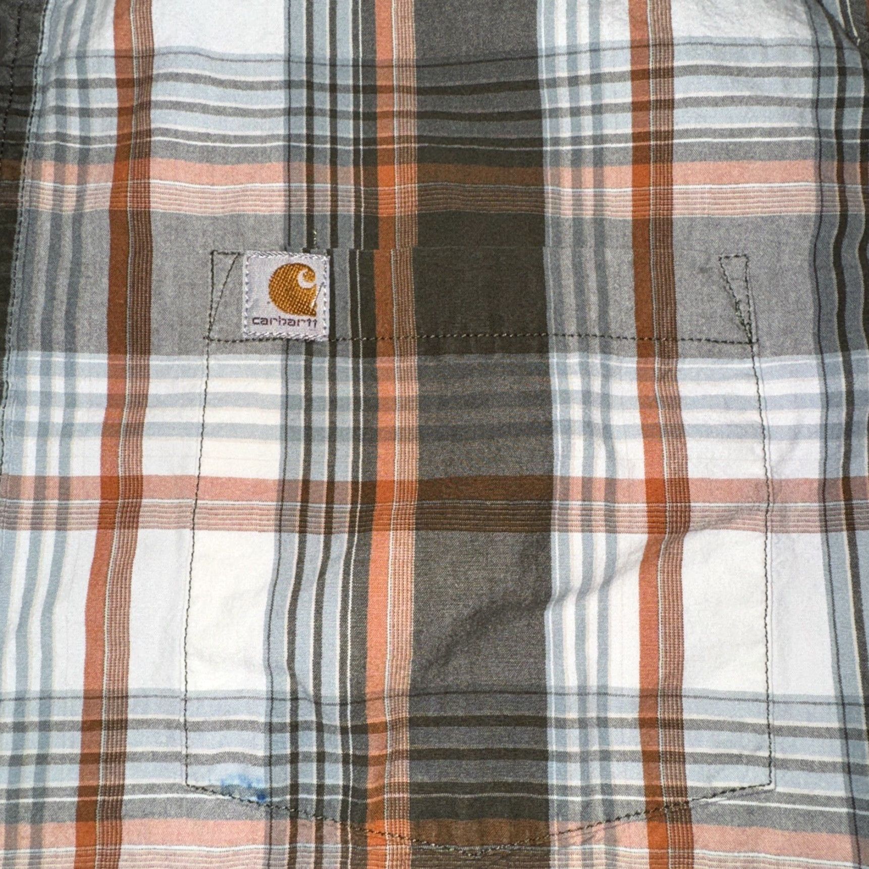 Carhartt Carhartt Short Sleeve Plaid Button-Up Shirt XL Multicolor Men’s Regular 24x29 Y2K Style Size US XL / EU 56 / 4 - 2 Thumbnail