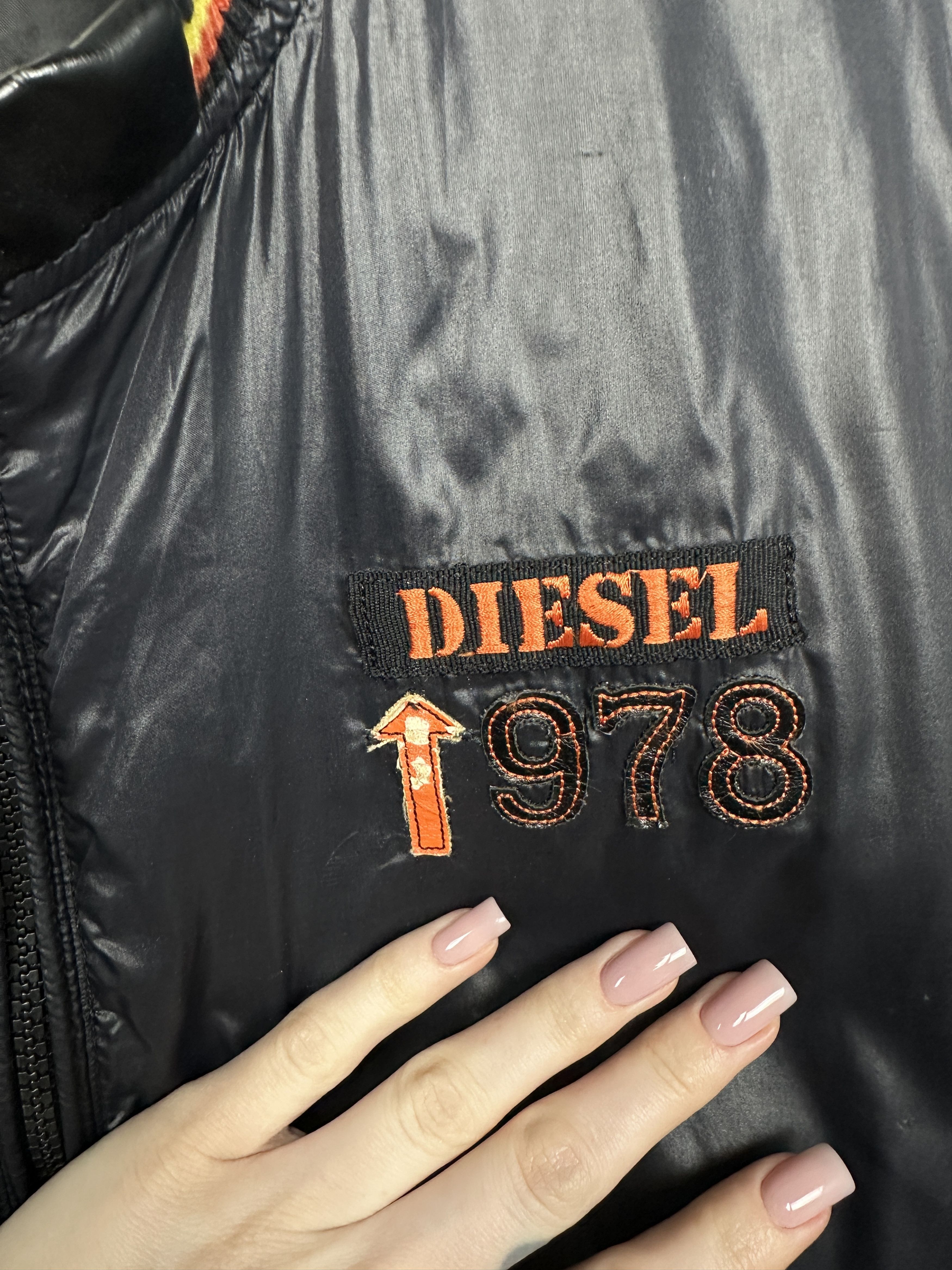 Diesel Diesel Vintage Mens Nylon Jacket Size US L / EU 52-54 / 3 - 3 Thumbnail