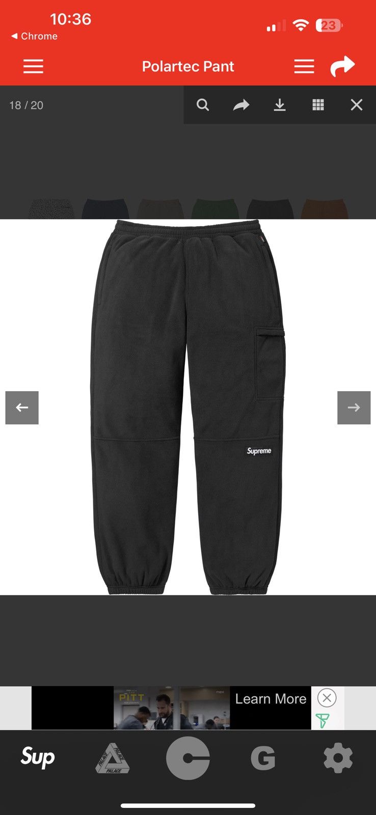 Supreme Supreme polartec fw24 Size US 38 / EU 54 - 1 Thumbnail