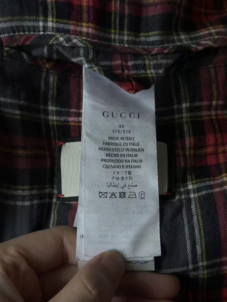 Gucci gucci logo denim jacket in blue Size US L / EU 52-54 / 3 - 4 Thumbnail