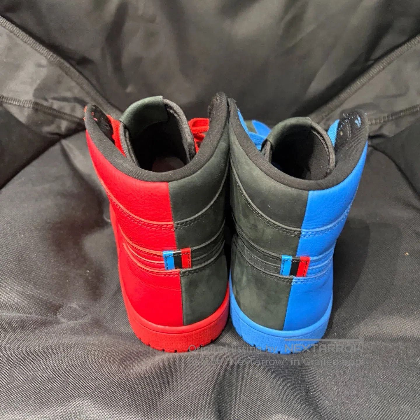 Jordan Brand AJ1 Quai 54 Red Blue. Size US 11 / EU 44 - 9 Thumbnail