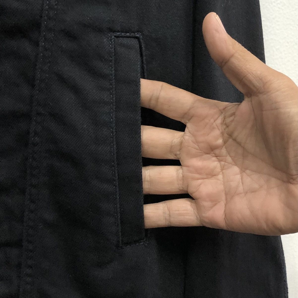 Japanese Brand Japanese Brand Gu Trucker Denim Jacket Black ( L ) Size US L / EU 52-54 / 3 - 8 Thumbnail