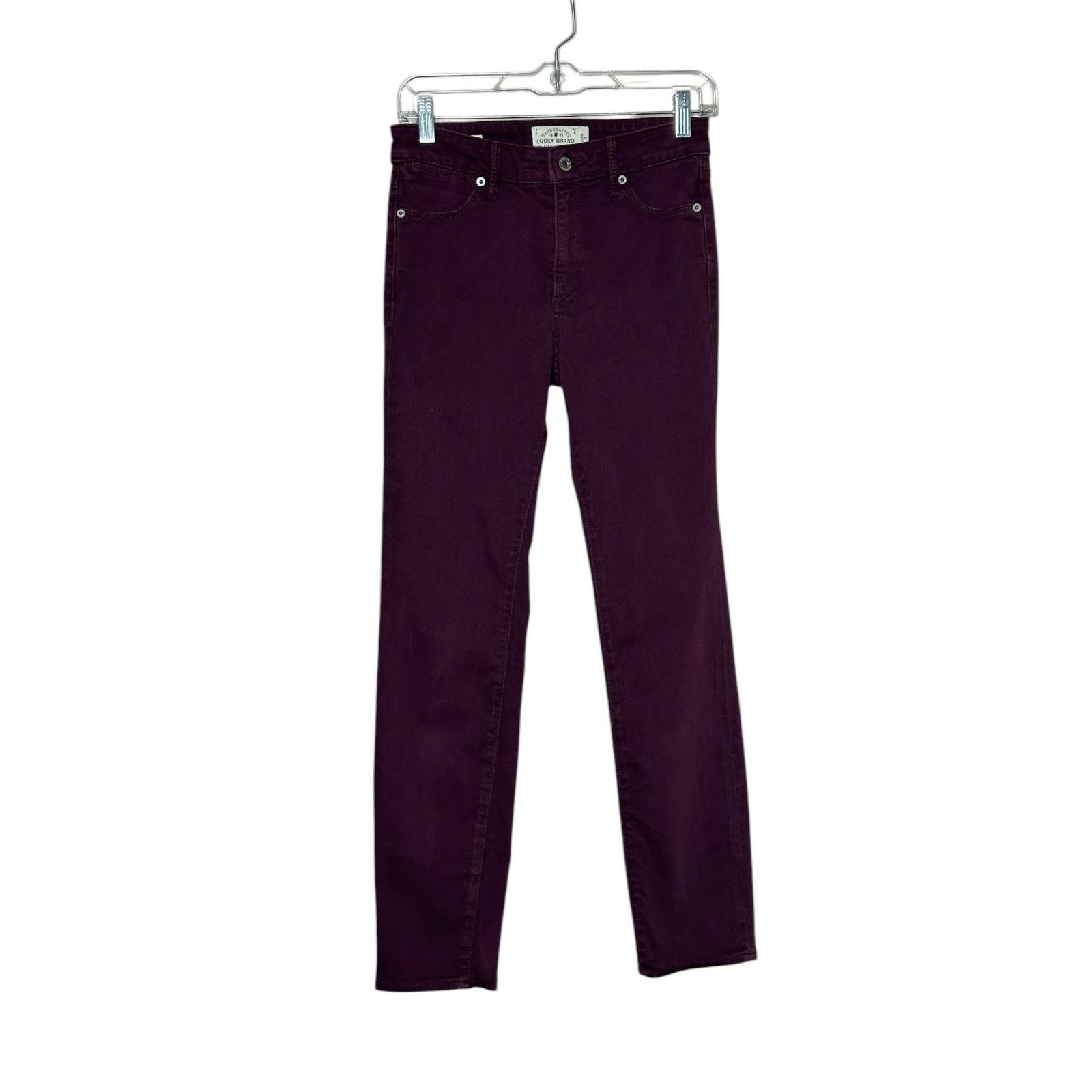Lucky Brand Lucky Brand plum Hayden skinny jeans size 2 Size 26" / US 2 / IT 38 - 9 Thumbnail