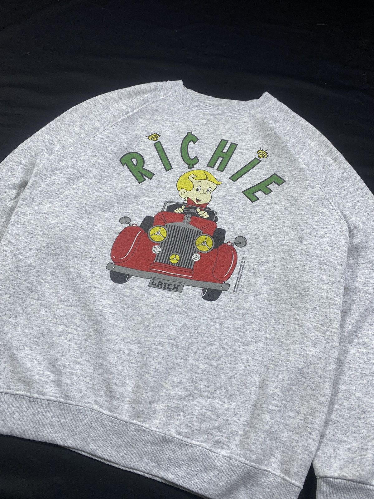 Vintage Harvey Comics RICHIE RICH sweatshirts Size US L / EU 52-54 / 3 - 3 Thumbnail