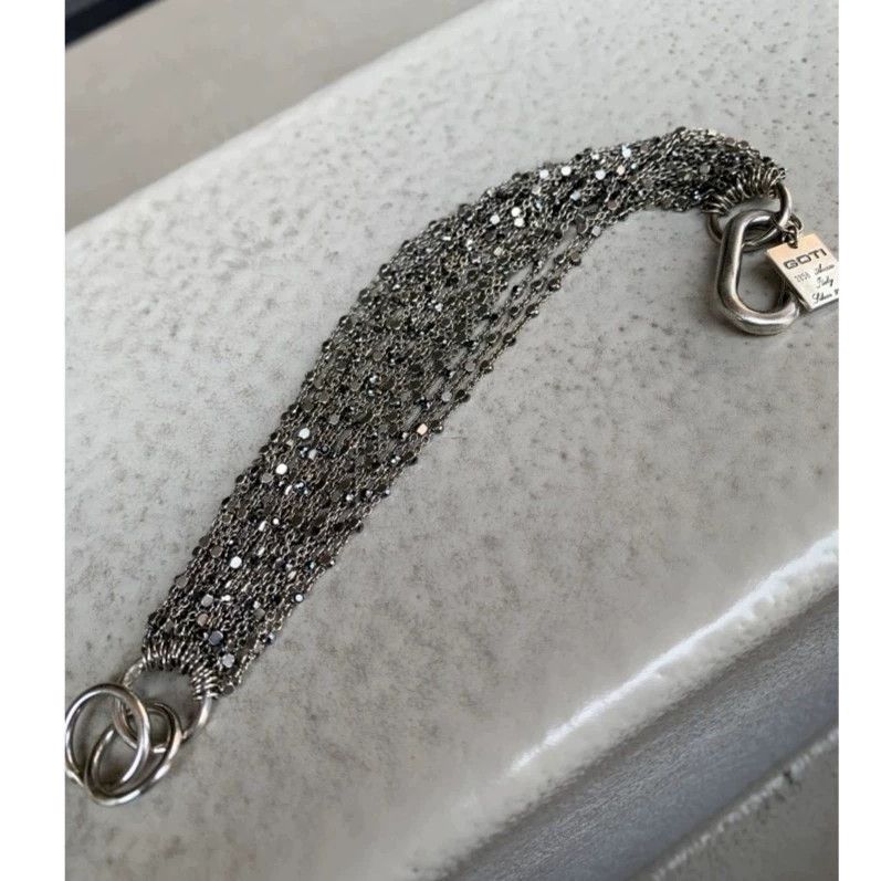 Swarovski Goti Swarovski Crystal Stacked Bracelet S+M+L Size ONE SIZE - 1 Thumbnail