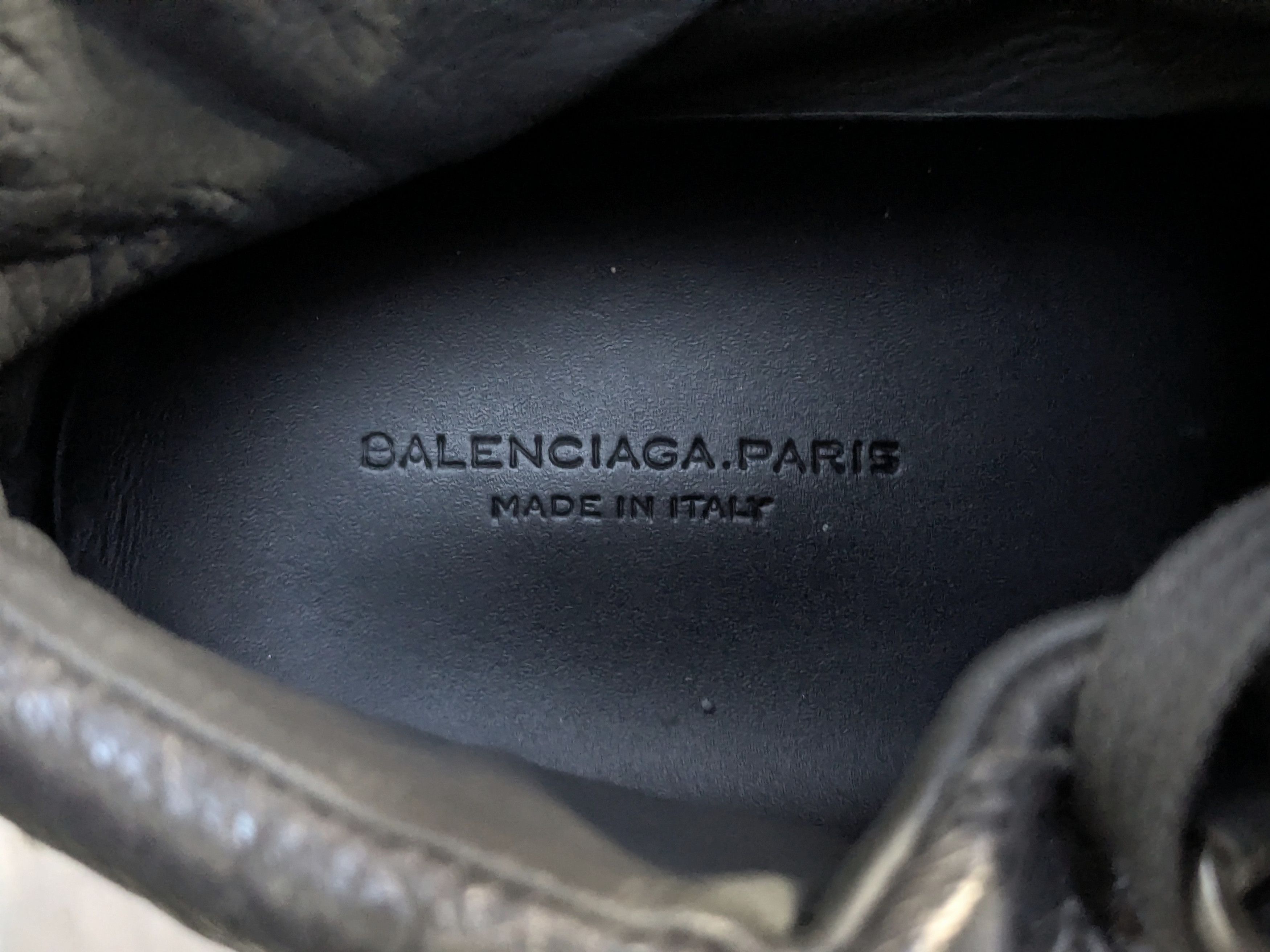 Balenciaga Balenciaga Arena Gray Black 12 High Tops Leather Size US 13 / EU 46 - 8 Thumbnail