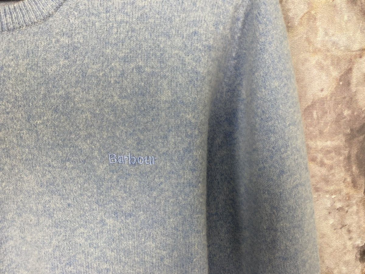 Barbour × Vintage Women’s Barbour Sweated Jumper Wool Size M Medium Size M / US 6-8 / IT 42-44 - 4 Thumbnail