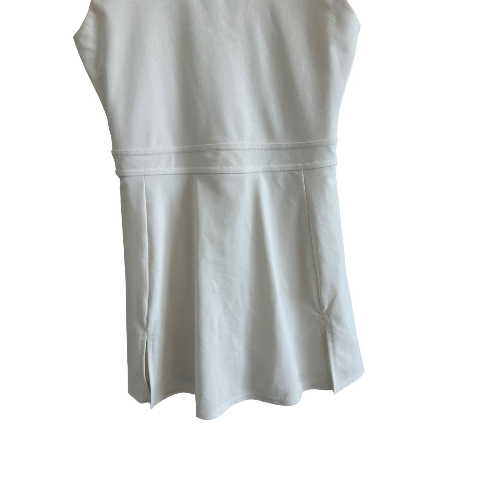 Other Sadie & Sage XSmall Elite White Sleeveless Scoop Neck Dress Size XS / US 0-2 / IT 36-38 - 5 Thumbnail