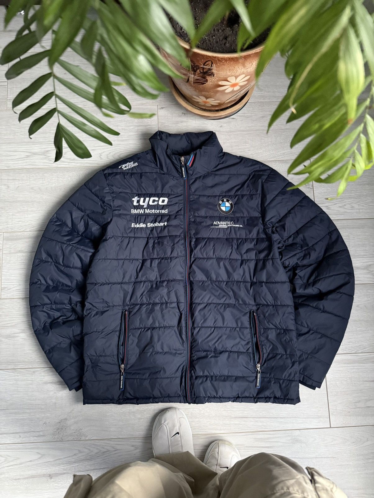 Bmw × Racing × Vintage Vintage Micro Puffer Jacket BMW tyco 