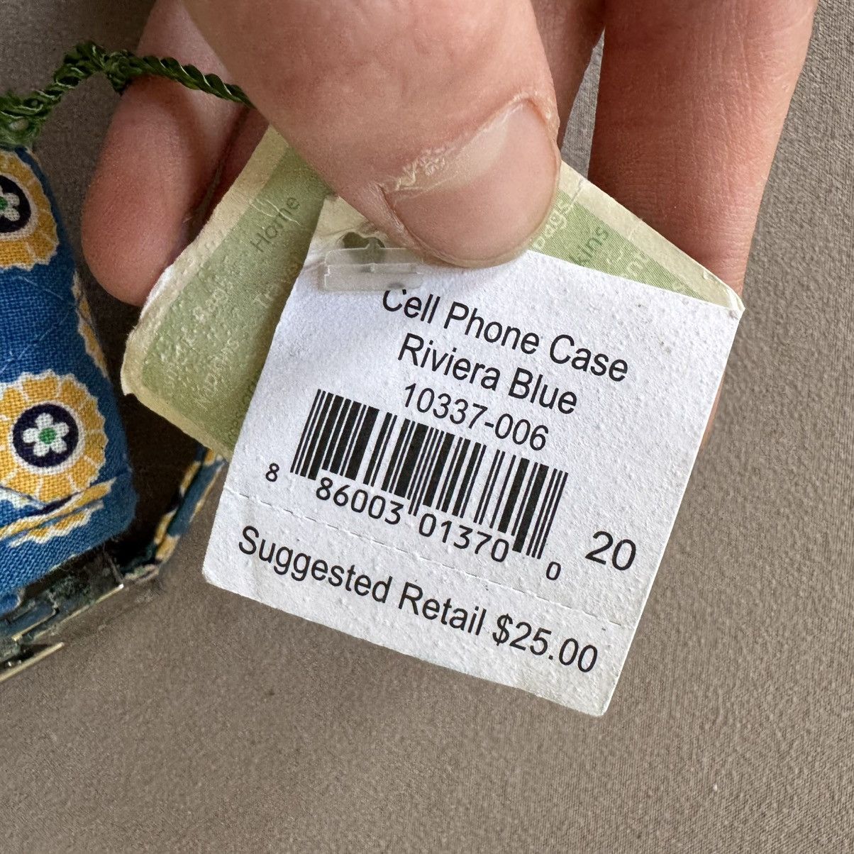 Vera Bradley Y2K Era Vera Bradley Riviera Blue Cell Phone case Size ONE SIZE - 6 Thumbnail