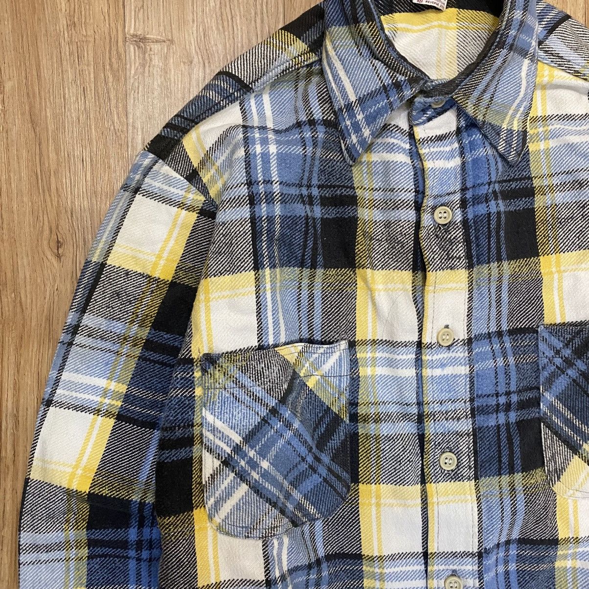 Big Mac 90s Big Mac Jc Penney Plaid Flannel Button Up Shirt Size US L / EU 52-54 / 3 - 6 Thumbnail