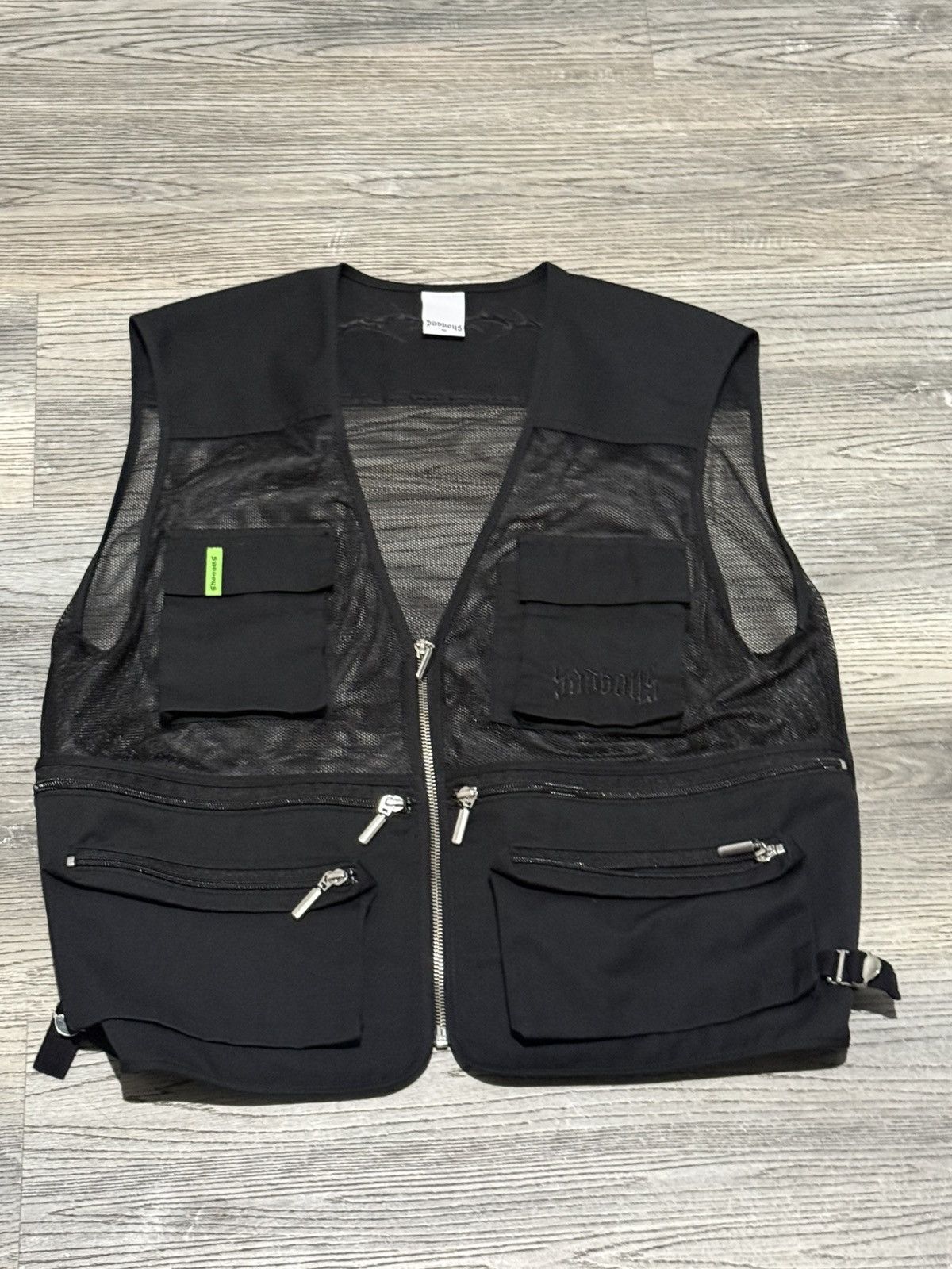 Drain Gang × Sad Boys Sad Boys Gear Mesh vest Size US M / EU 48-50 / 2 - 1 Thumbnail