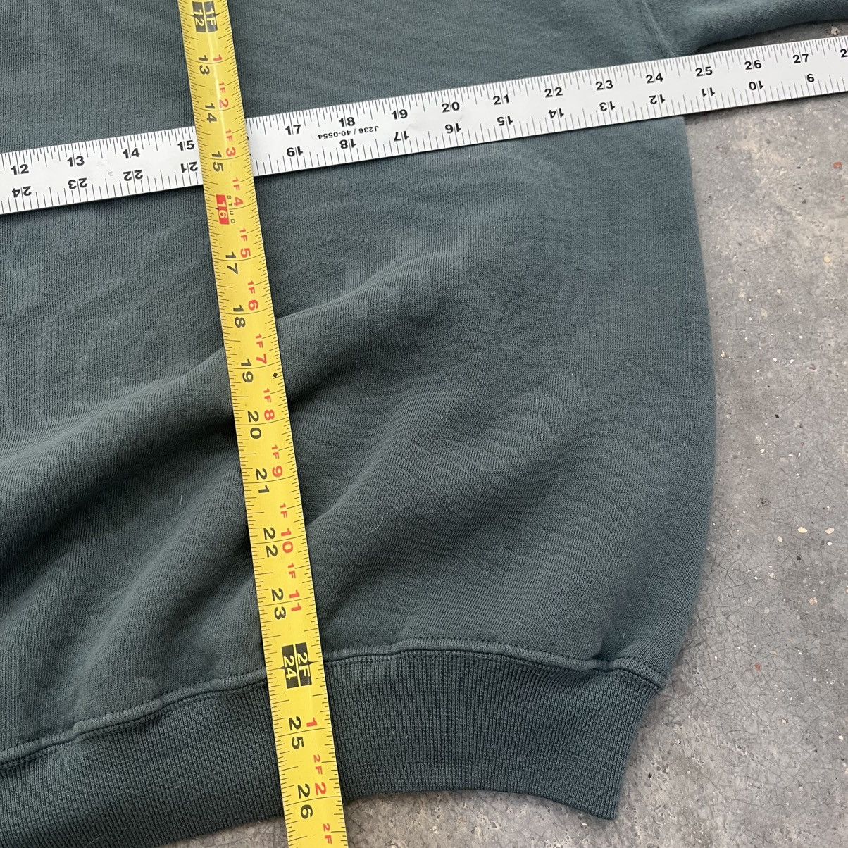 Russell Athletic Essential vintage y2k Russel forest green blank crewneck Size US XL / EU 56 / 4 - 4 Thumbnail