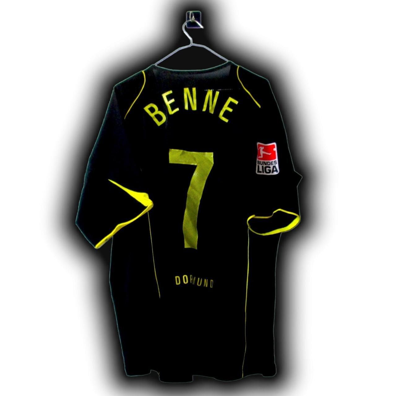Nike Borussia Dortmund Germany 2004 2005 Away Jersey bvb trikot Size US XL / EU 56 / 4 - 3 Thumbnail