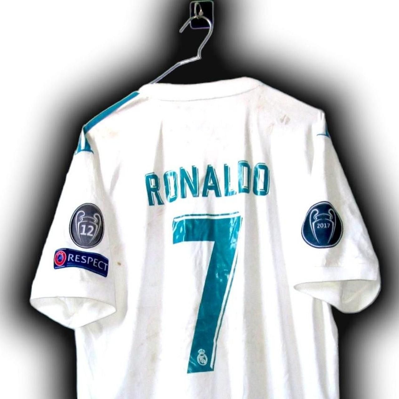Adidas Real Madrid Spain 2017 2018 Home Shirt Jersey Size US XL / EU 56 / 4 - 2 Thumbnail