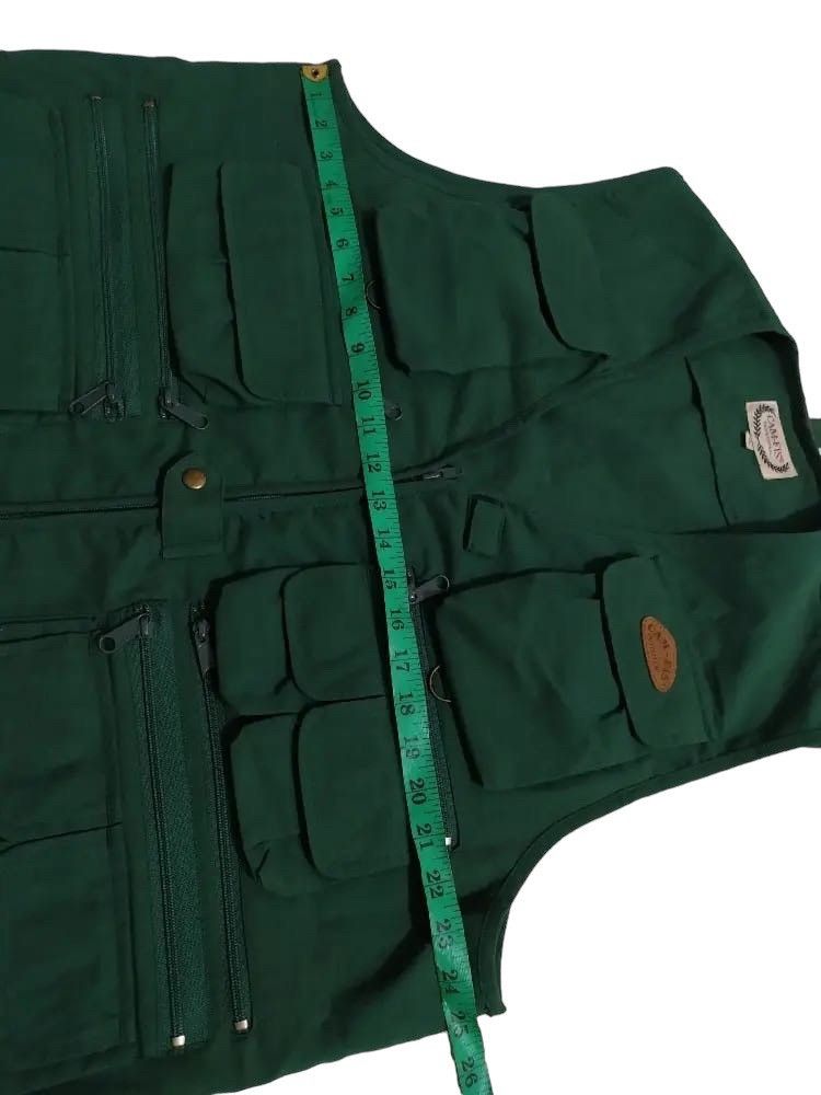 Vintage Tactical Parachute Multi Pocket Vest CAMFIS Japanese Brand Size US XL / EU 56 / 4 - 11 Thumbnail