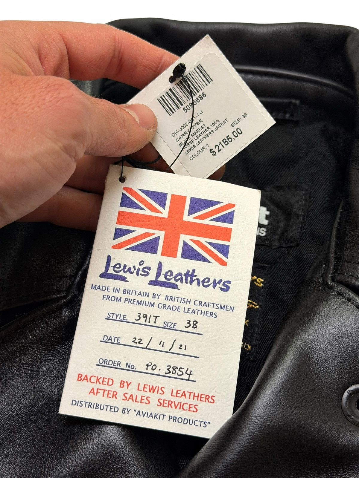 Lewis Leathers Comme Des Garcons Black Market Horse Leather Jacket Size US S / EU 44-46 / 1 - 7 Thumbnail