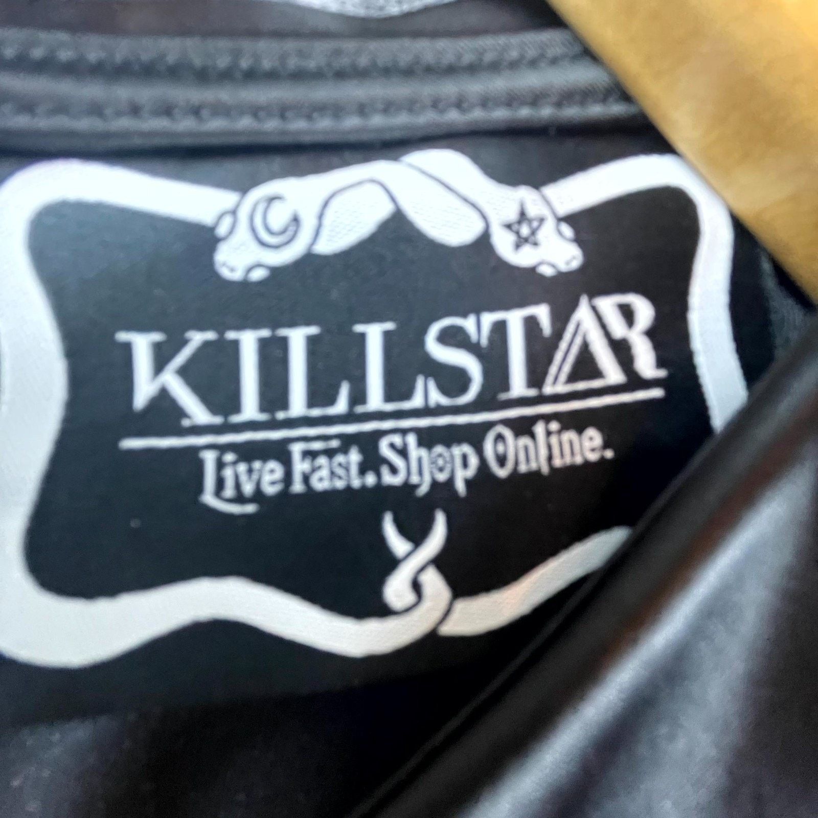 Killstar Killstar Dress Small Black Stretch Velvet Sheer Witchy Goth Size S / US 4 / IT 40 - 3 Thumbnail
