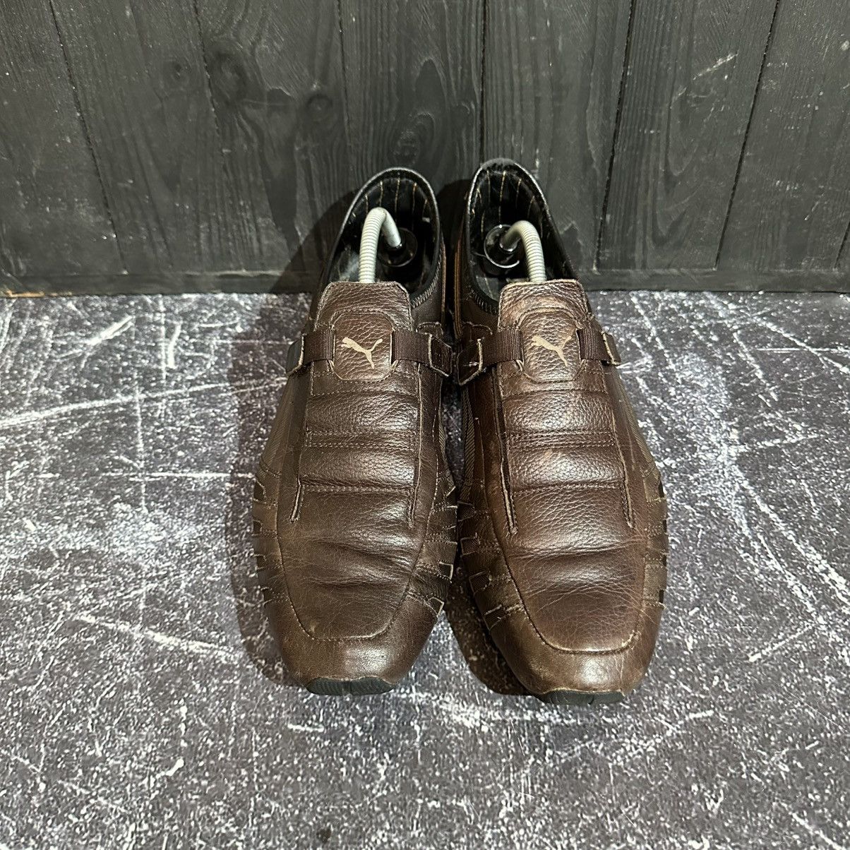 Puma Vintage Puma Ferrari Leather Sneakers Size 11.5us 45eu29.5cm Size US 11.5 / EU 44-45 - 5 Thumbnail