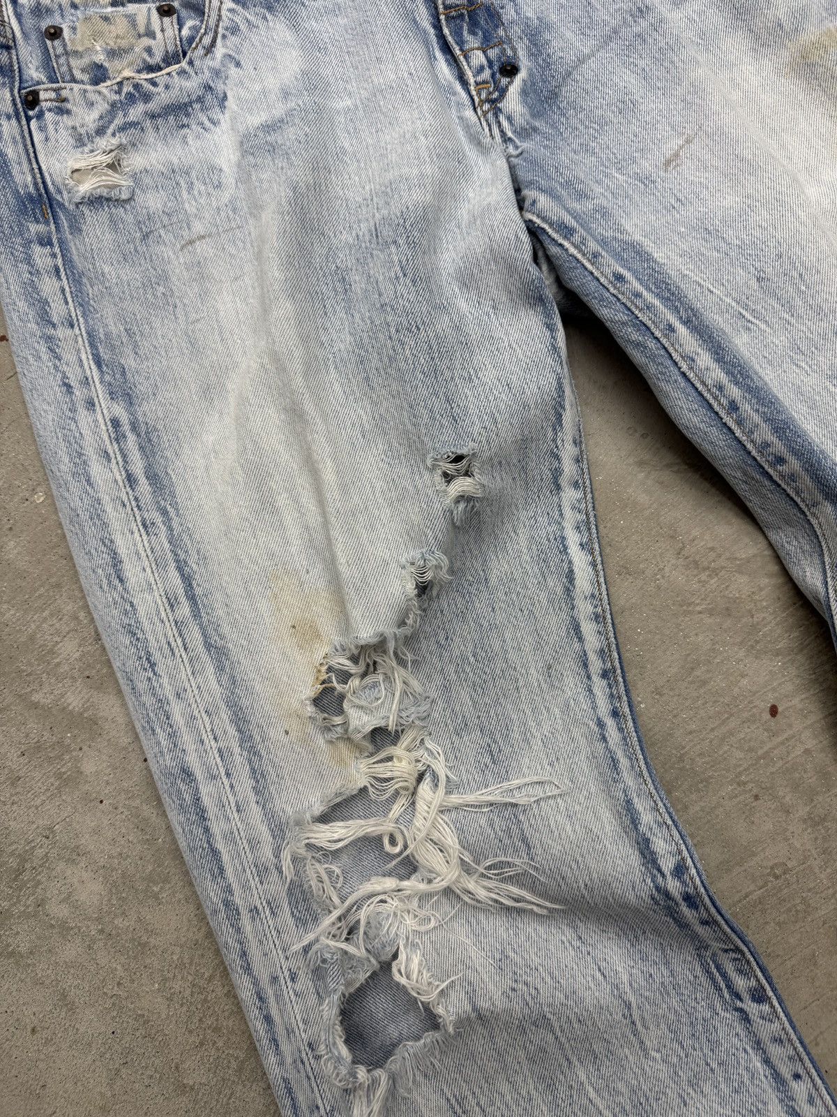 Prps PRPS Distressed Vintage Washed Jeans Size US 30 / EU 46 - 7 Thumbnail