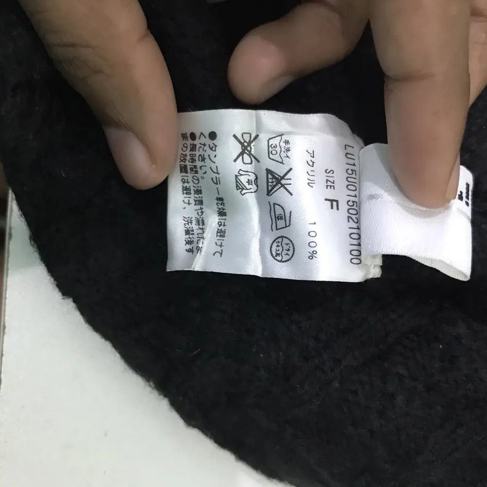 Japanese Brand × Lui's × Vintage Japanese Brand Lui’s Plain Beanie Hat Size ONE SIZE - 6 Thumbnail