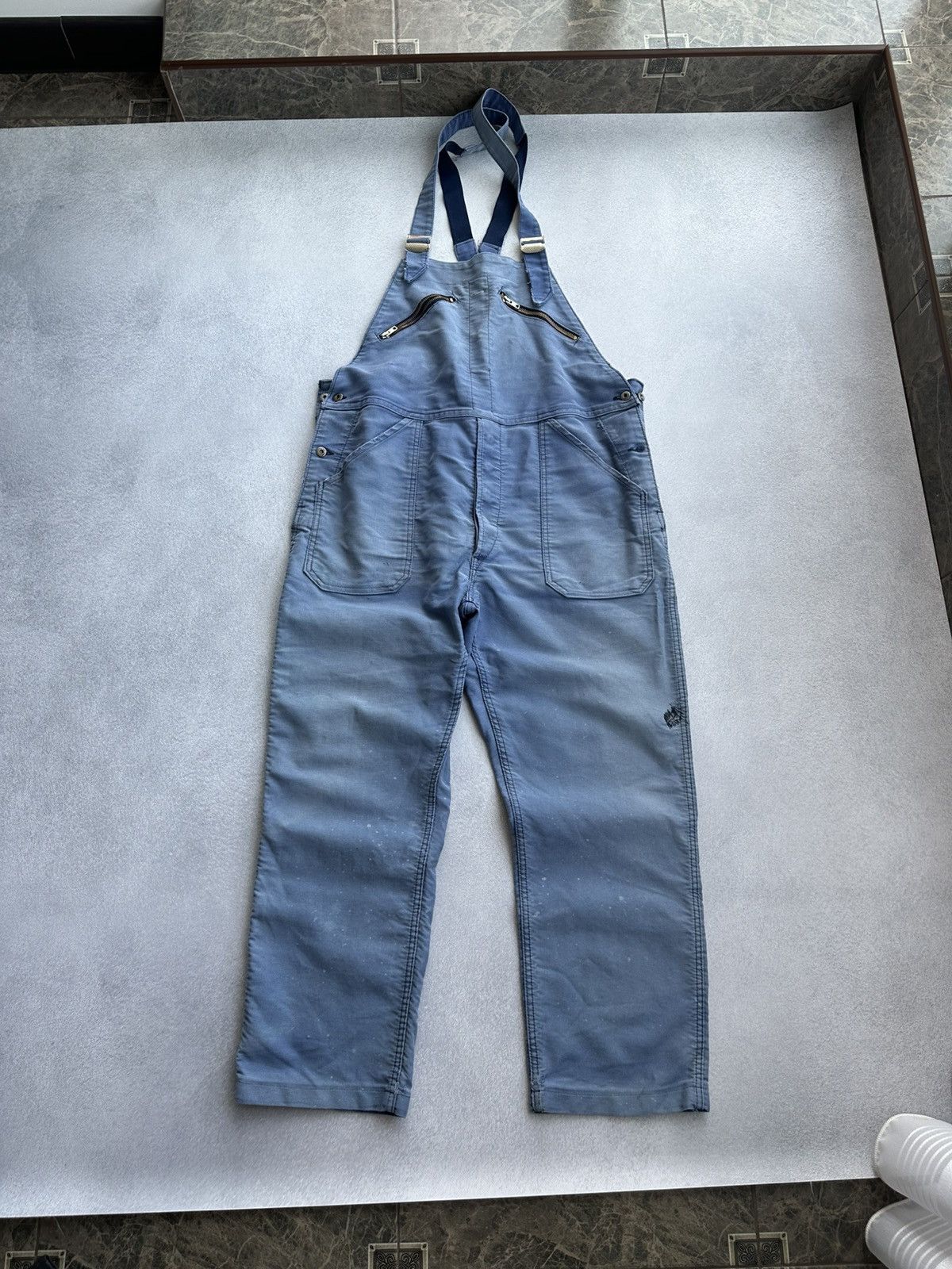Vintage Vintage Adolph Lafont French Workwear Overall Suit 60-70s Size US 36 / EU 52 - 1 Thumbnail