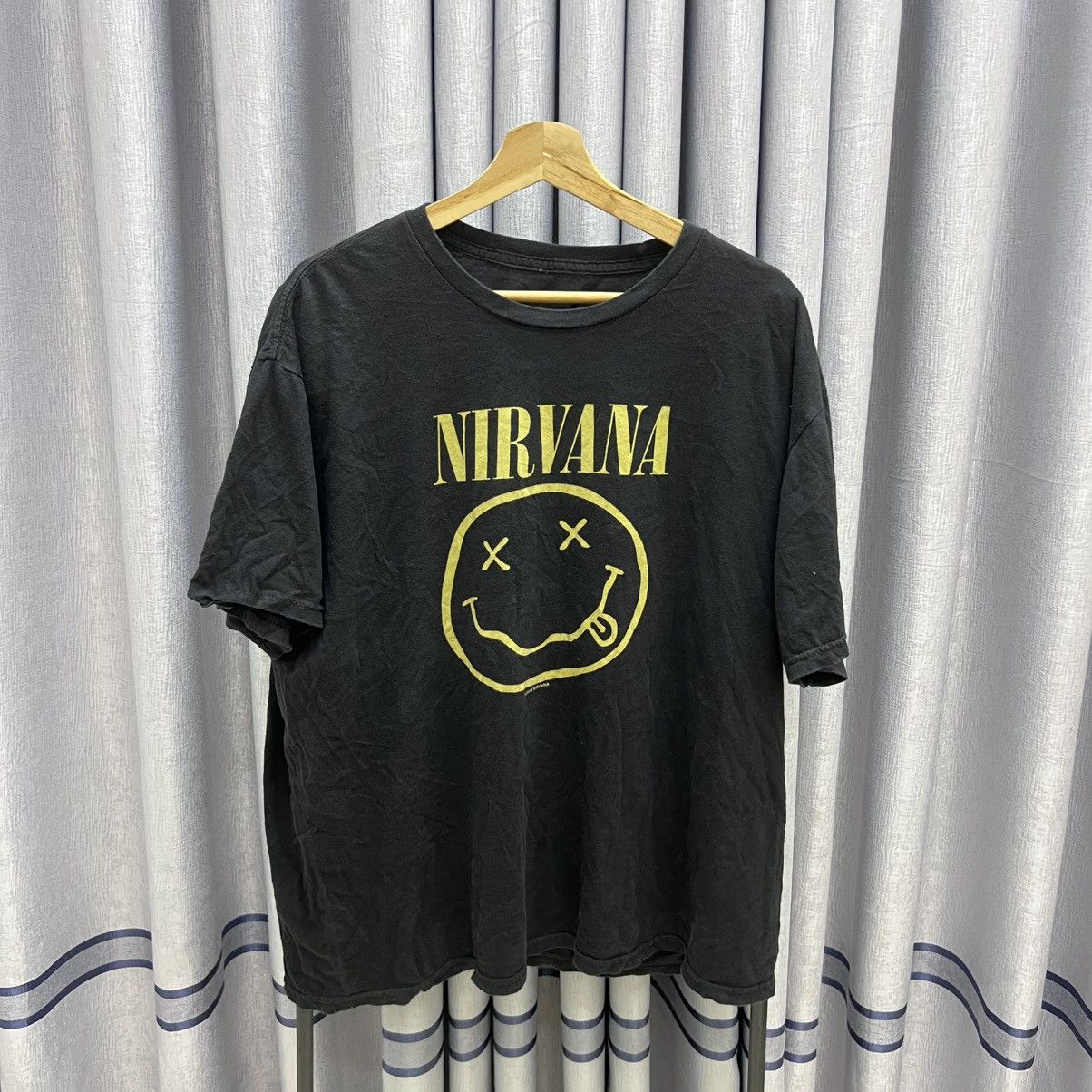 Nirvana 2014 Kurt Cobain Nirvana Smile Tee Size US XL / EU 56 / 4 - 1 Thumbnail