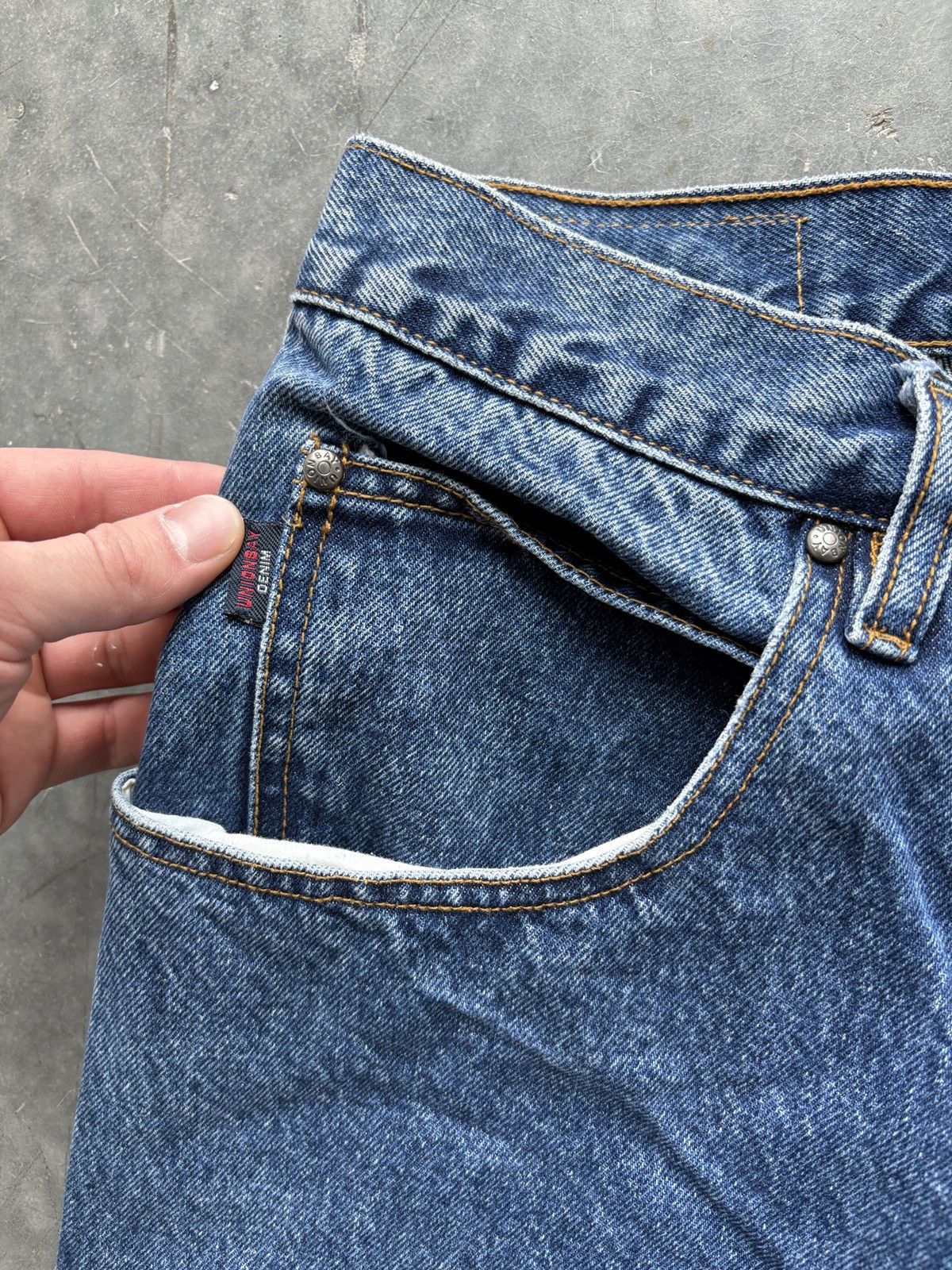 UNIONBAY Vintage Y2K Unionbay Carpenter Jeans Baggy Wide Leg 36x32 Size US 36 / EU 52 - 7 Thumbnail