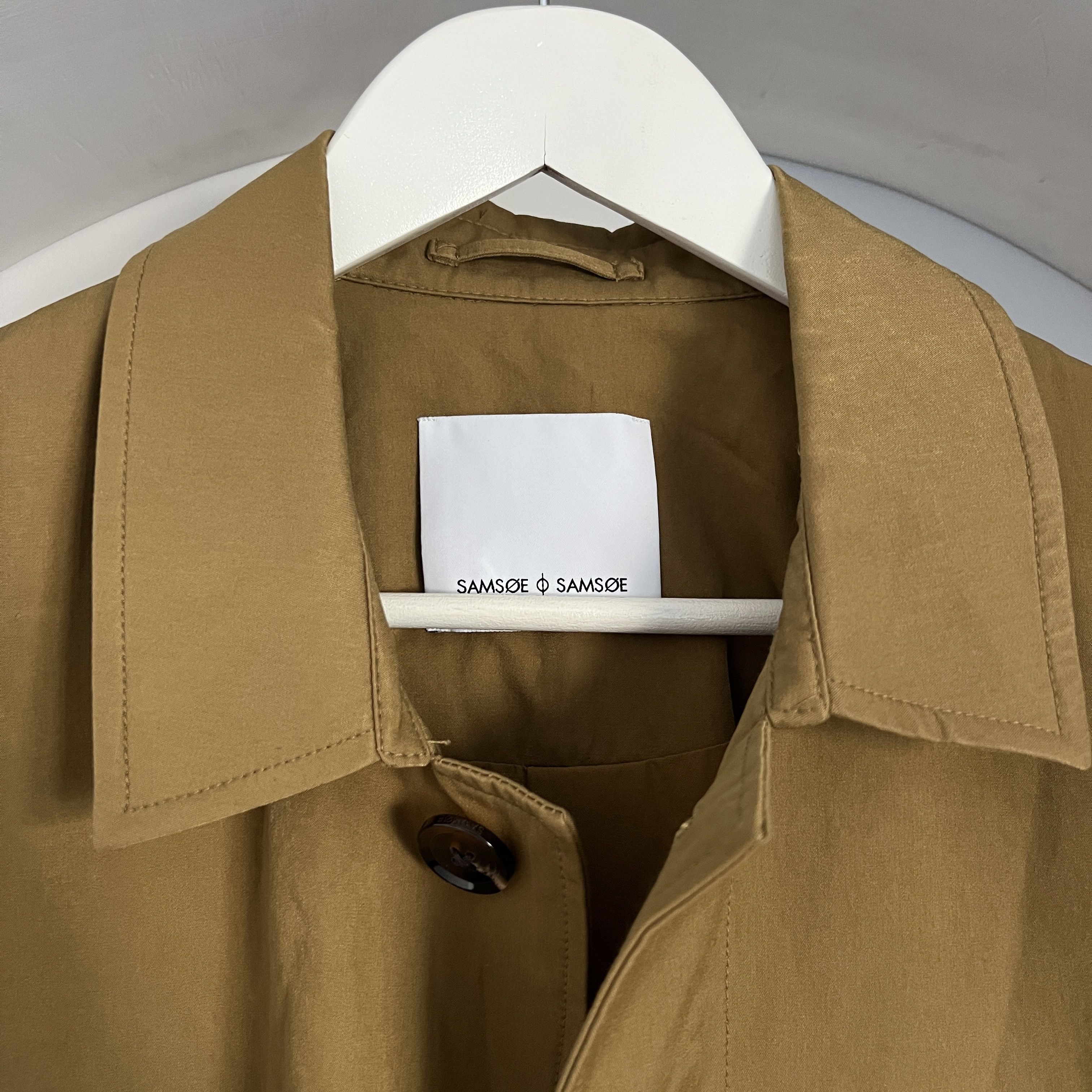 Japanese Brand × Samsoe Samsoe Men's SAMSOE SAMSOE BUSHMEN Long Brown Bronze Coast Size XL Size US XL / EU 56 / 4 - 5 Thumbnail
