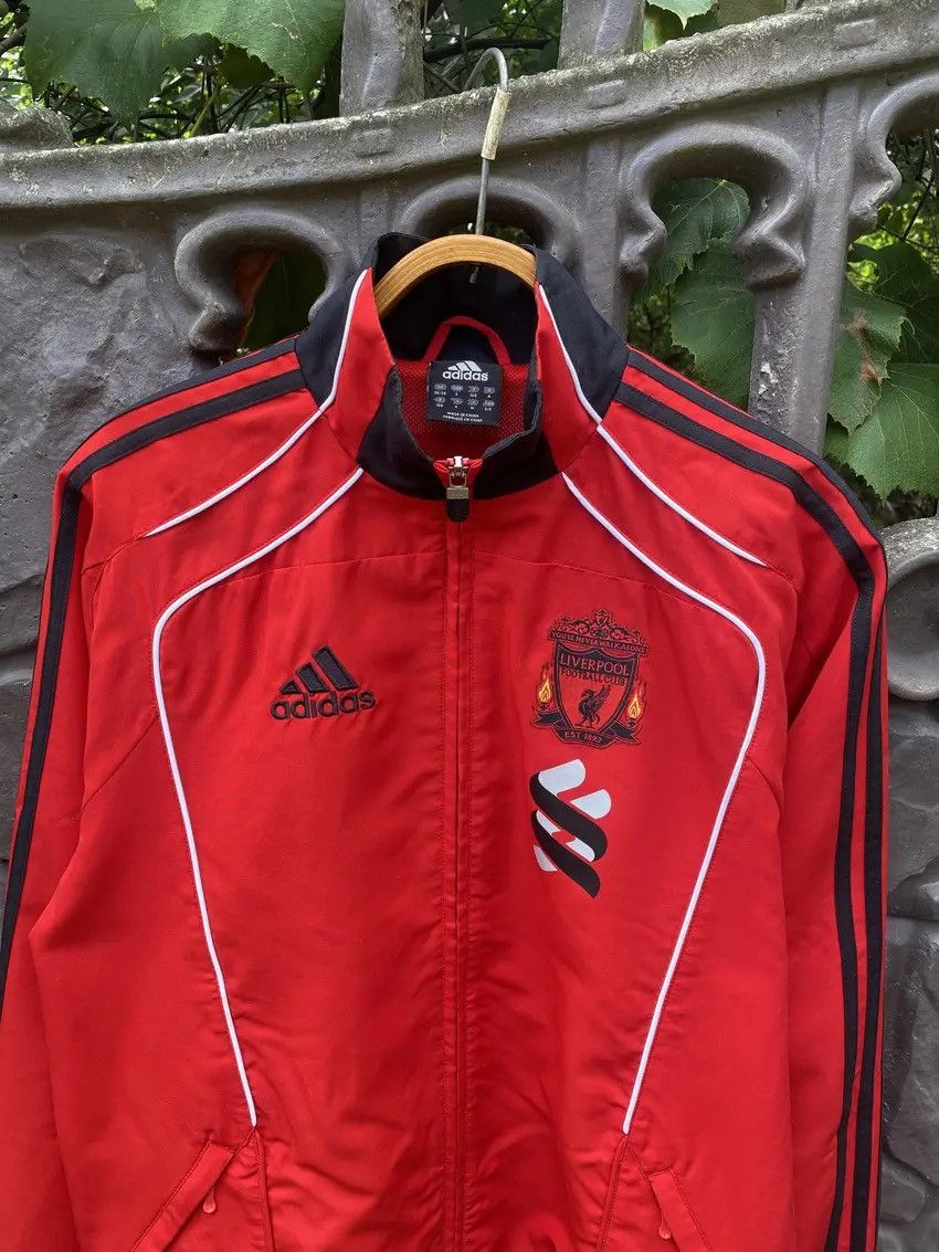 Adidas × Vintage Vintage Adidas Liverpool 2010 Football Track Jacket Size US S / EU 44-46 / 1 - 4 Thumbnail