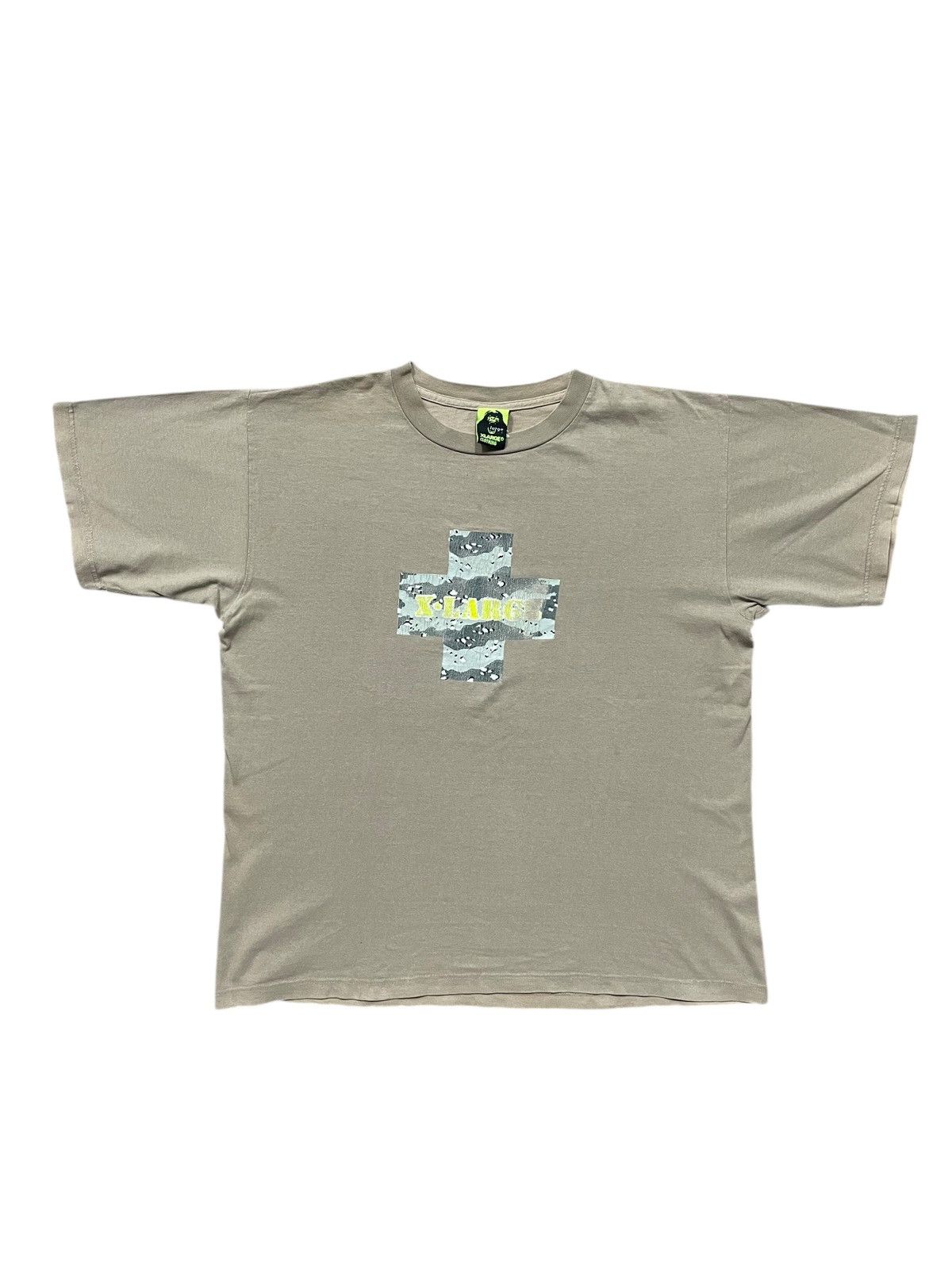 X-LARGE VINTAGE 1999 X-LARGE CROSS CAMO TSHIRT Size US L / EU 52-54 / 3 - 3 Thumbnail