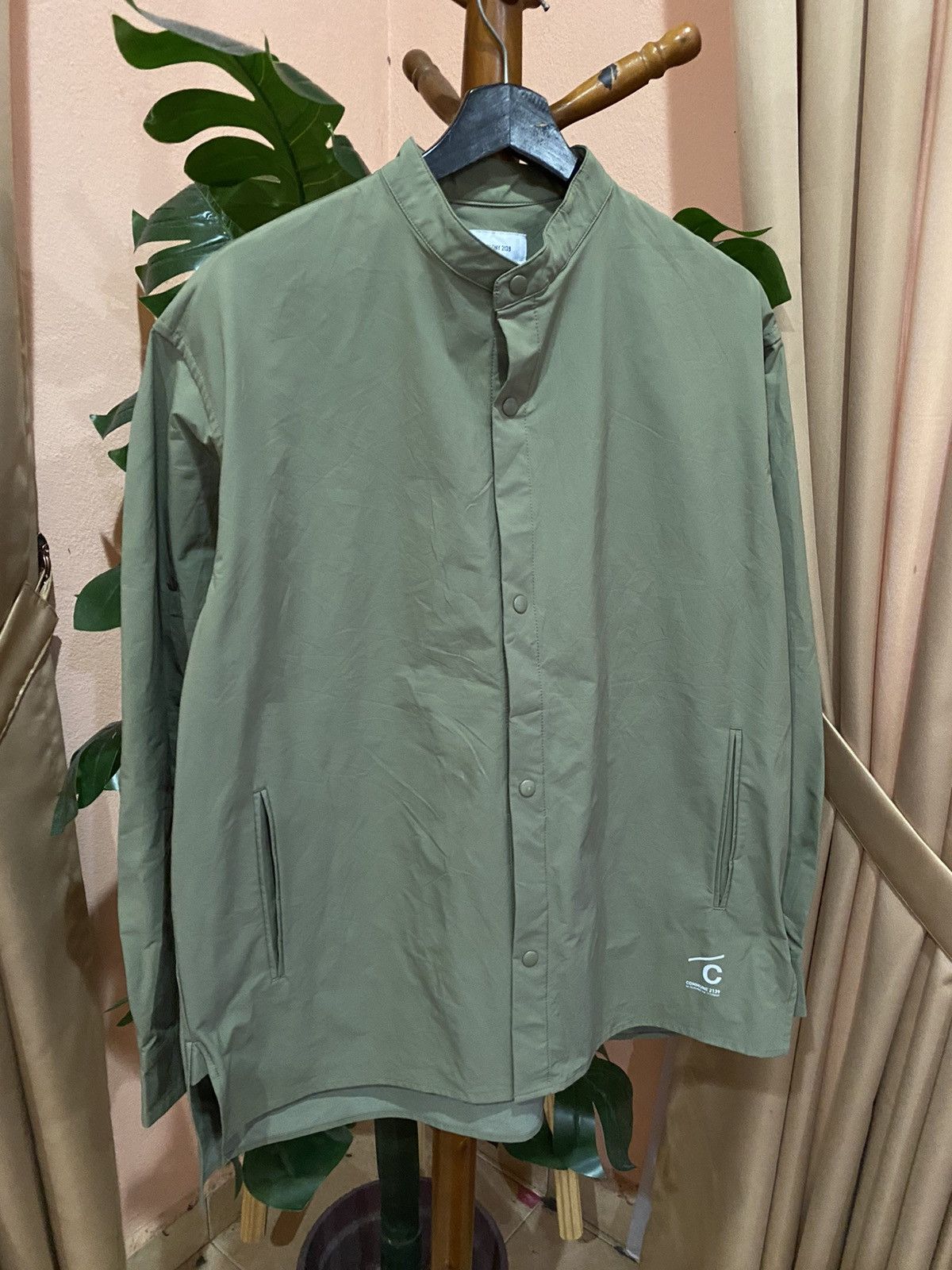 Other Colony 2139 Minimalist Stand Collar Jacket Japan Streetwear Size US L / EU 52-54 / 3 - 2 Thumbnail