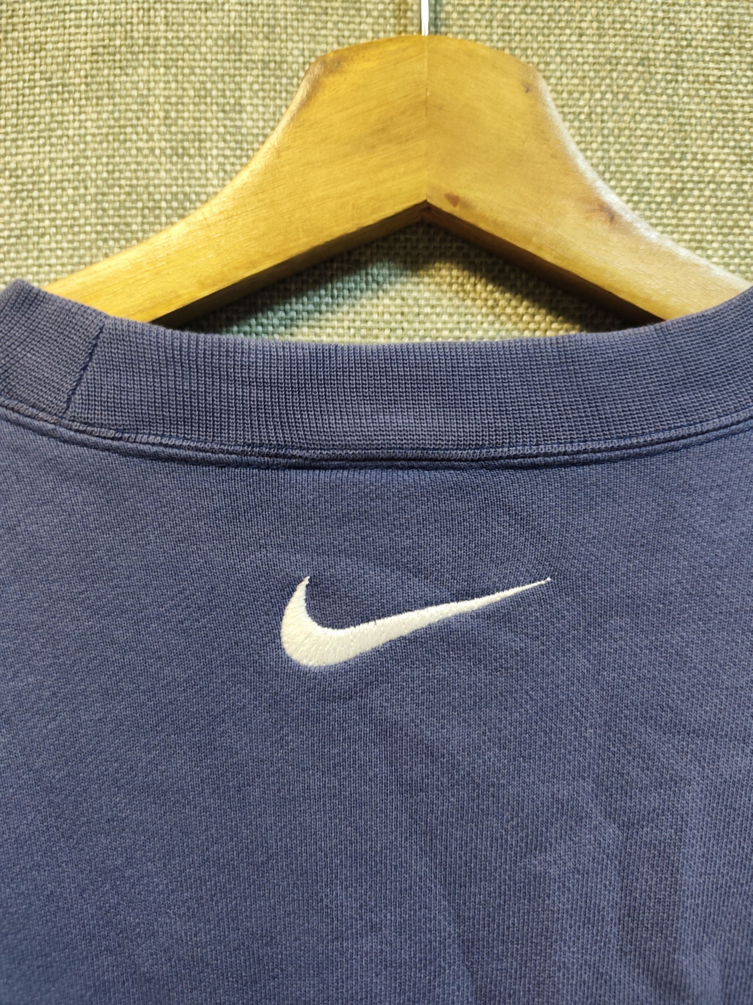 Nike Vintage 90s Sweatshirt Nike Spell Out Size US M / EU 48-50 / 2 - 3 Thumbnail