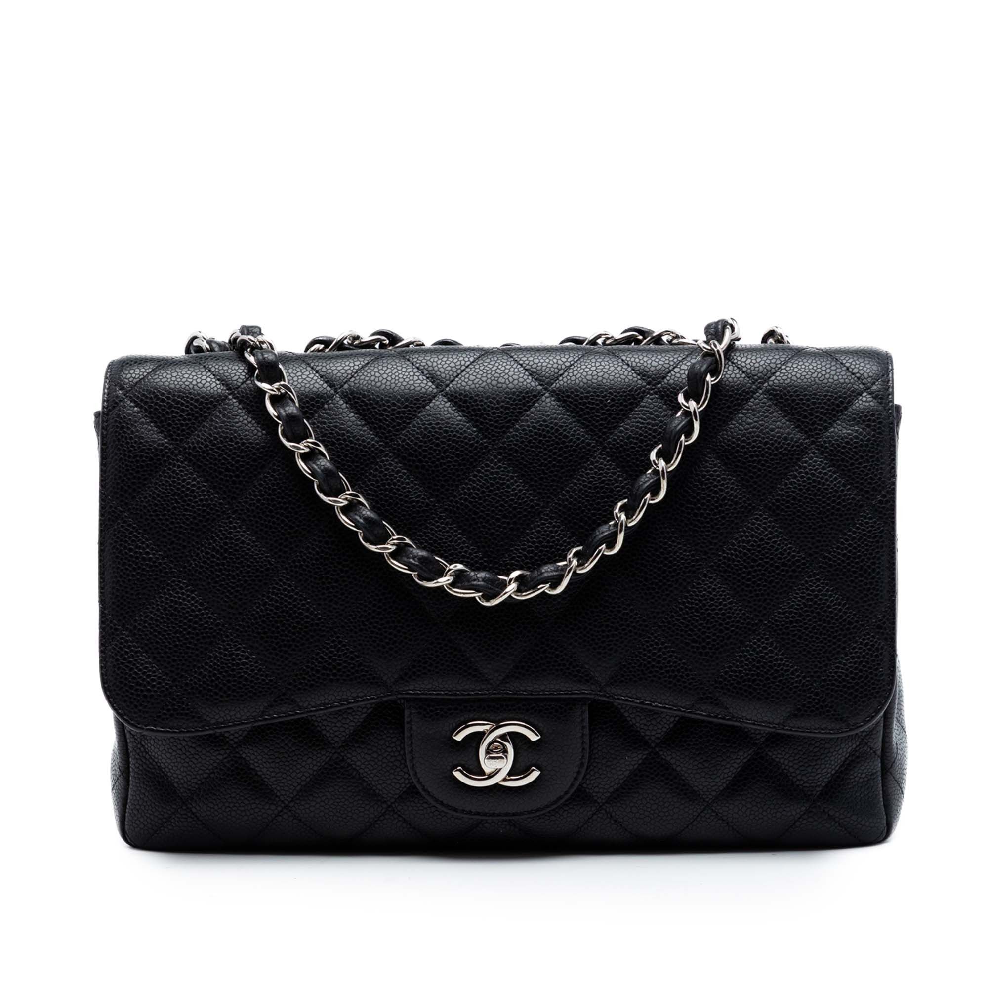 Chanel Jumbo Classic Caviar Single Flap Size ONE SIZE - 1 Thumbnail
