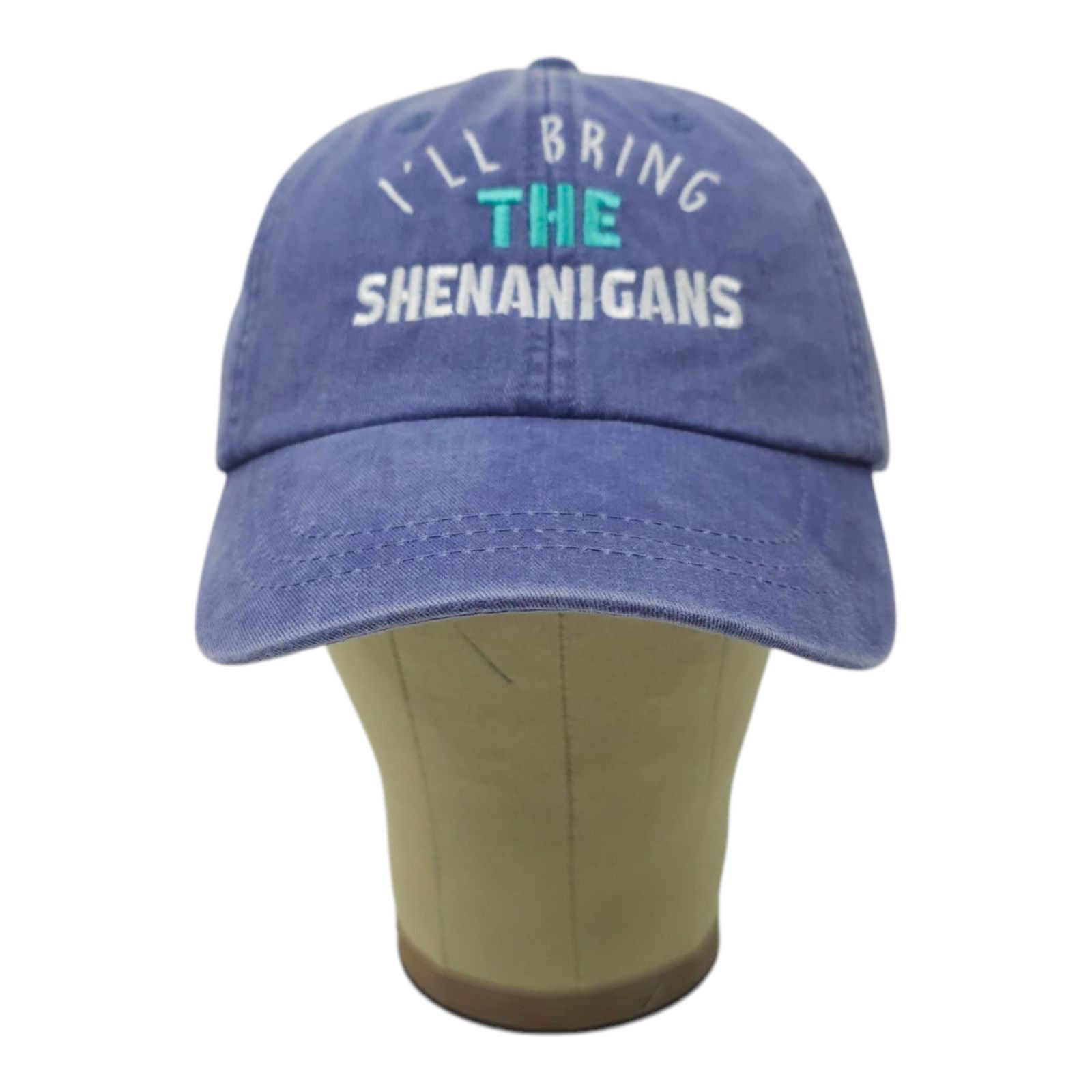 Adams Adams Ill Bring The Shenanigans Leather Tuck Strap Cap Size ONE SIZE - 10 Thumbnail