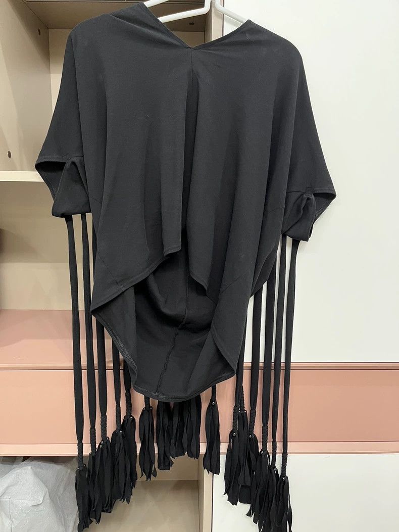 Comme des Garcons Comme Des Garcons Fringed short sleeve Size S / US 4 / IT 40 - 2 Thumbnail