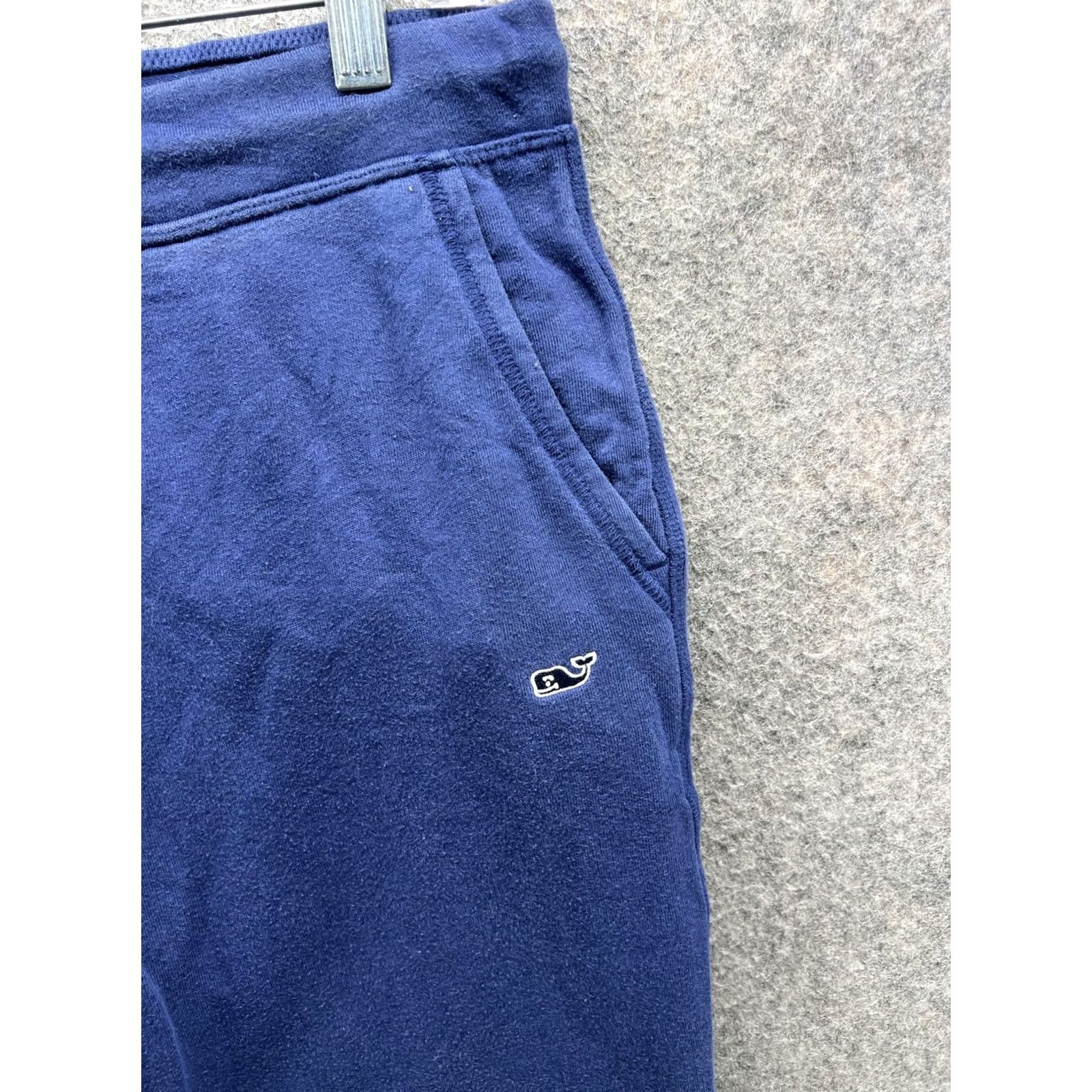 Vineyard Vines Vineyard Vines Sweatpants Mens M Blue Fleece Joggers Elastic Waist Lounge Pants Casual Activewear Size US 31 - 6 Thumbnail