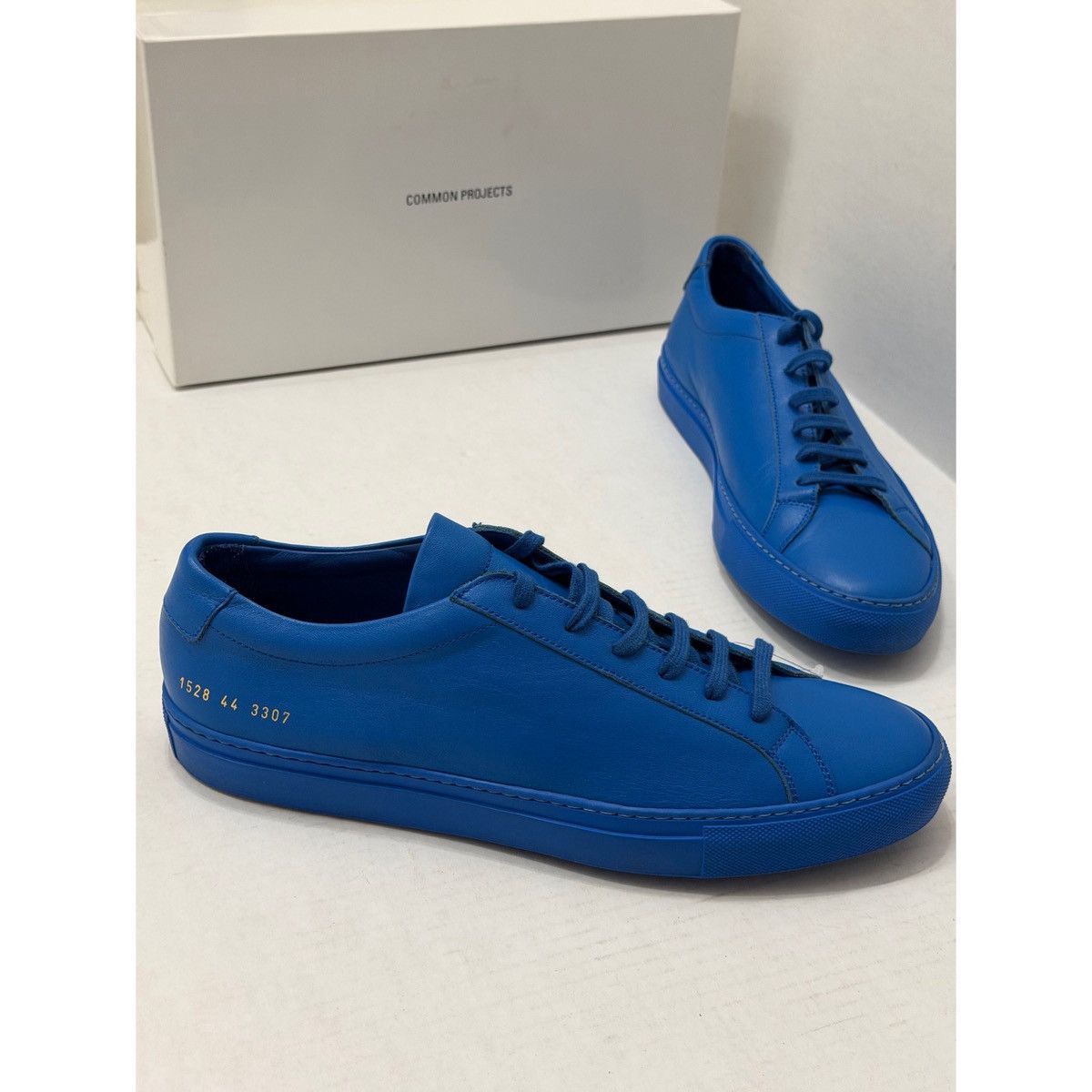 Common Projects COMMON PROJECTS ORIGINAL ACHILLES LOW BLUE Size US 9 / EU 42 - 1 Thumbnail