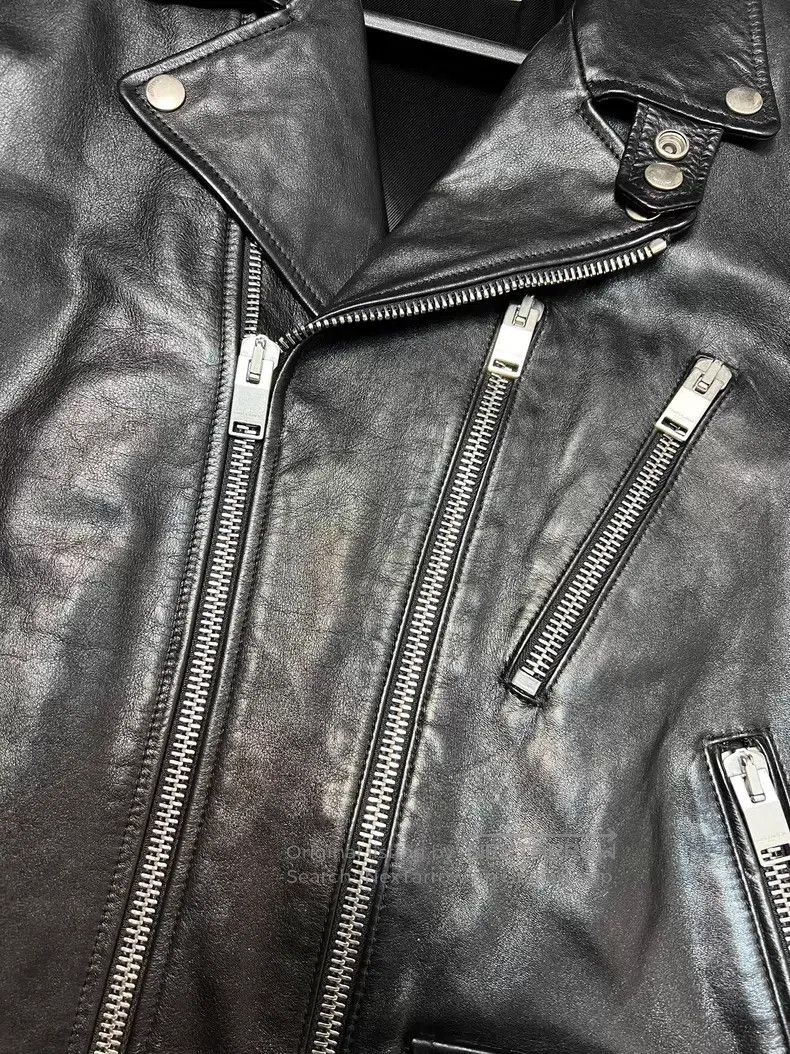 Saint Laurent Paris Saint Laurent Paris Motorcycle Leather Jacket Size 50 i Size US M / EU 48-50 / 2 - 4 Thumbnail