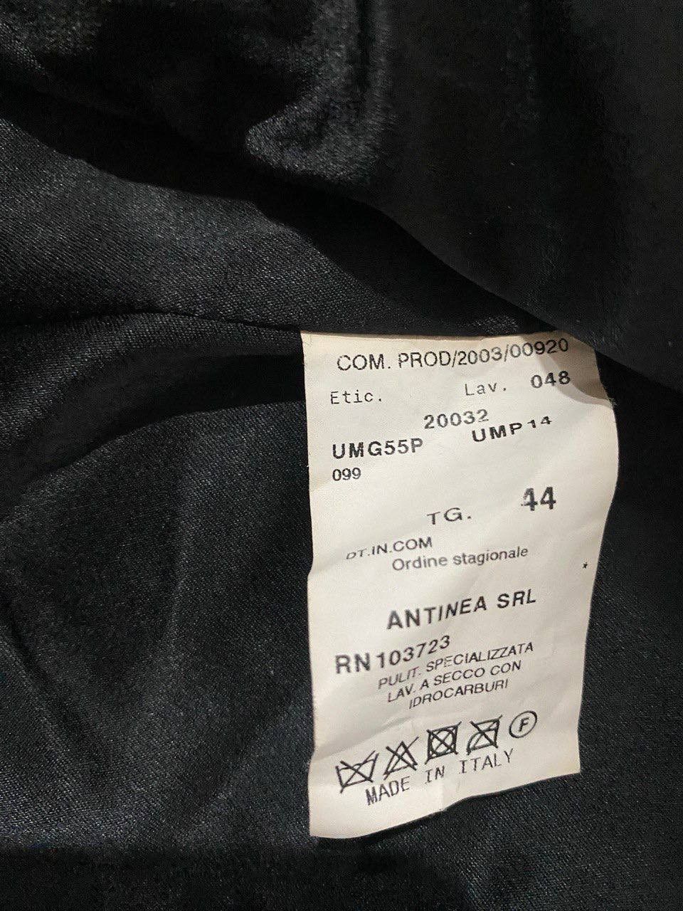 Armani Collezioni Armani Collezioni Leather Suede Jacket Fur Cuffs Black Size M / US 6-8 / IT 42-44 - 8 Thumbnail