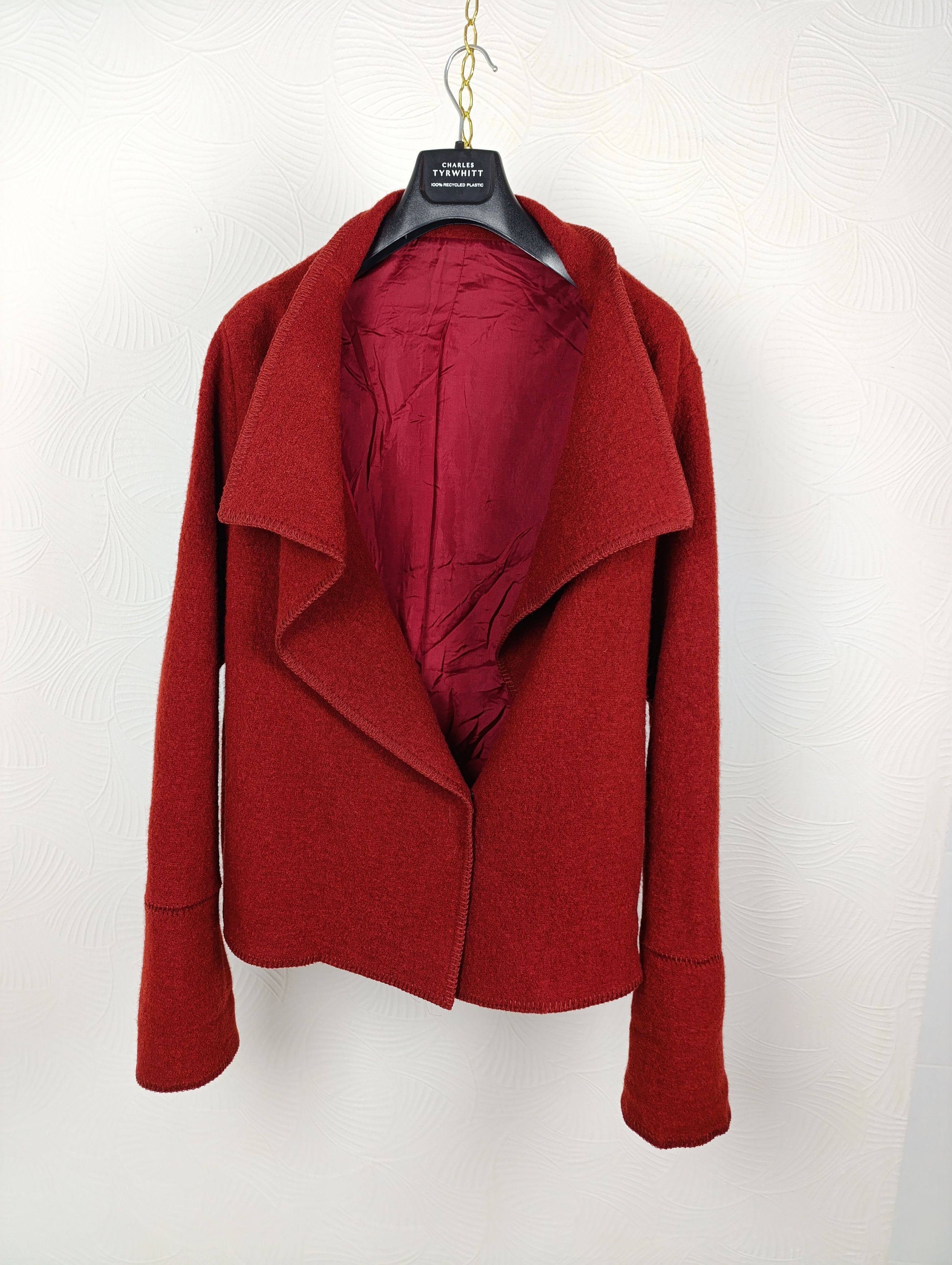Annette Gortz ANNETTE GORTZ AVANT-GARDE WOOL JACKET Size M / US 6-8 / IT 42-44 - 1 Thumbnail
