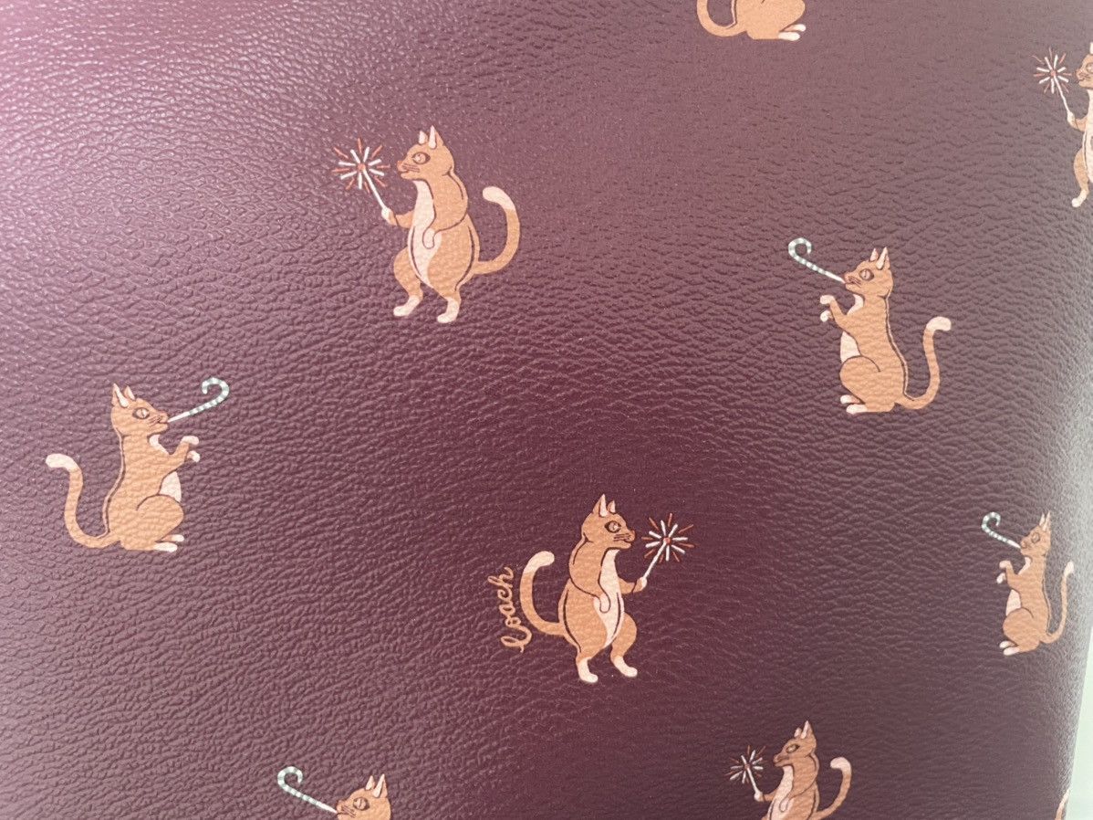 Coach Coach cat design tote bag Size ONE SIZE - 2 Thumbnail