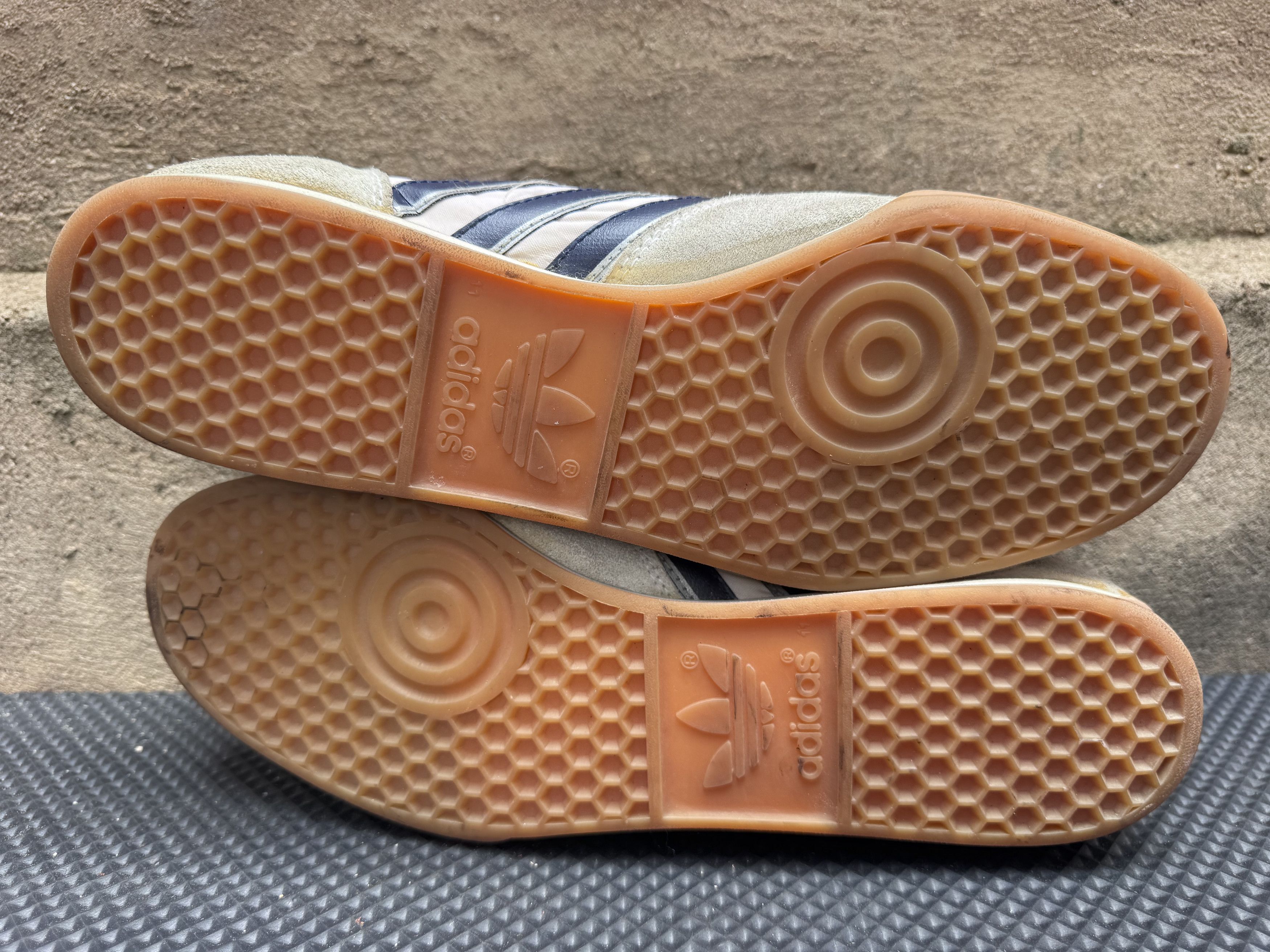 Adidas OG Vtg 70's Adidas Indoor Court Classic Running Trainers Size US 11.5 / EU 44-45 - 13 Thumbnail