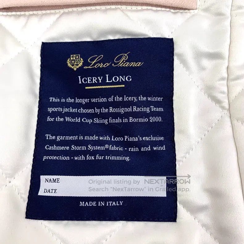 Loro Piana Loro Piana Nude Pink Cashmere Hooded Lamb Fur Collar Long Size XXS / US 00 / IT 34 - 6 Thumbnail