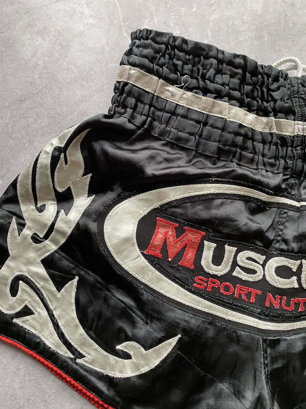 Vintage Vintage THAI4MORE Muay Thai Boxing Training Musculix Shorts Size US 34 / EU 50 - 10 Thumbnail