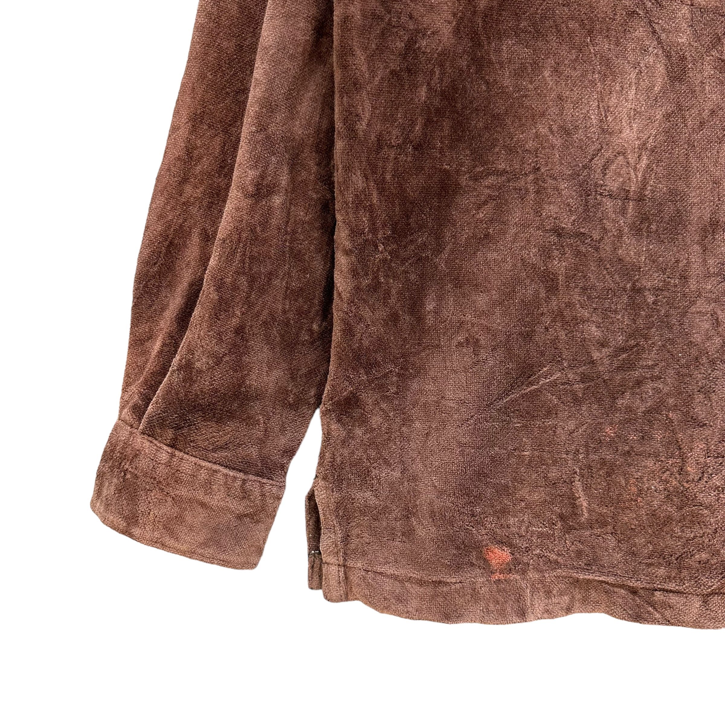 Vintage Lucky Strike Originals Velvet Flannel Jacket #A24-0540 Size US L / EU 52-54 / 3 - 6 Thumbnail