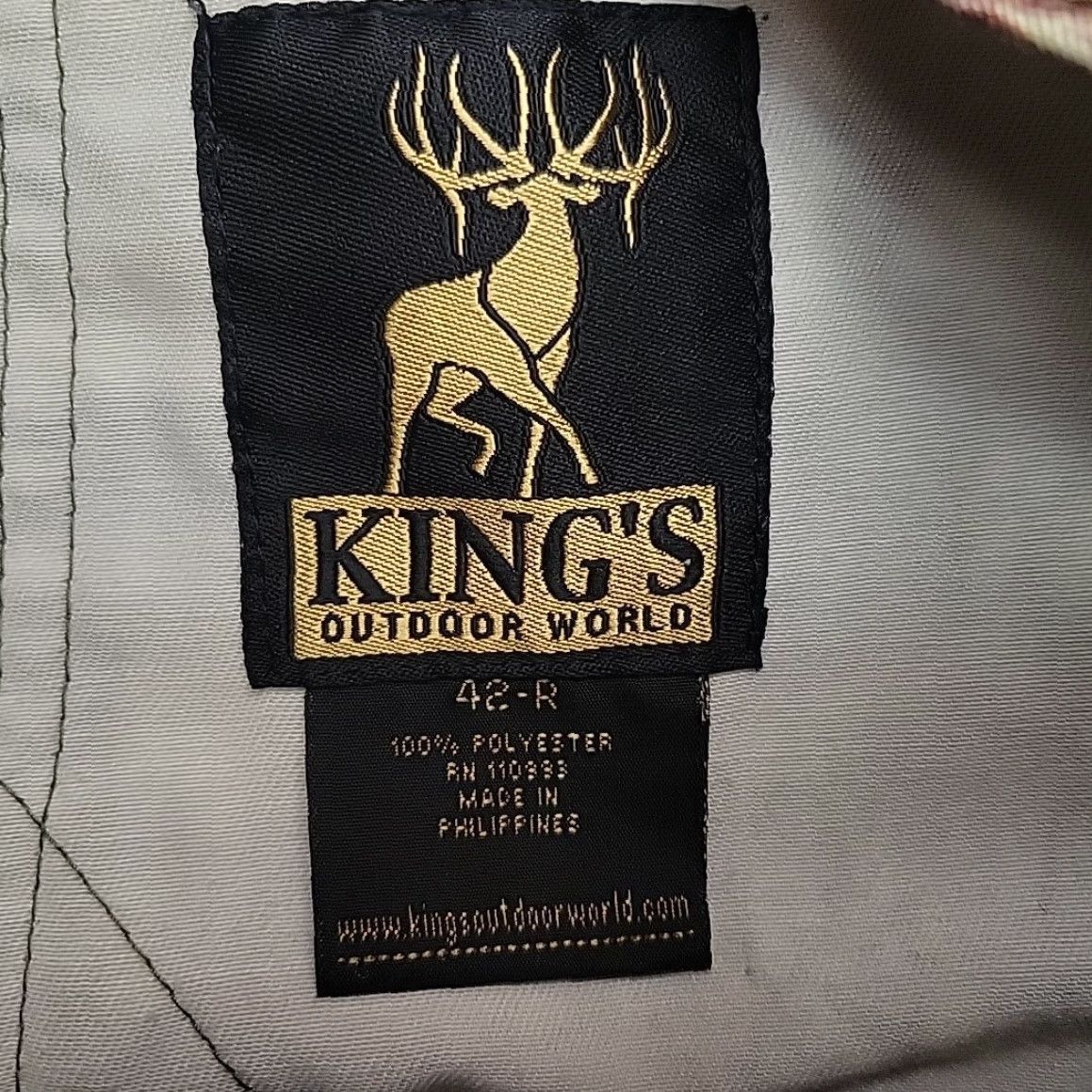 Vintage Kings Camo Pants Mens 42x30 Cargo Hunting Outdoors Size US 42 / EU 58 - 5 Thumbnail